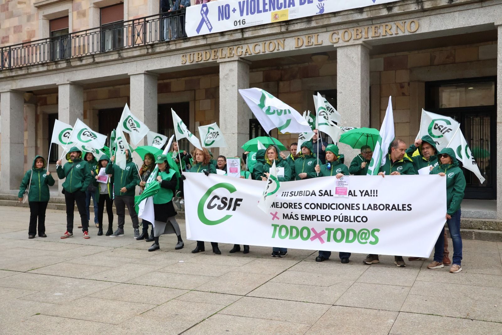 Concentración de CSIF en Zamora
