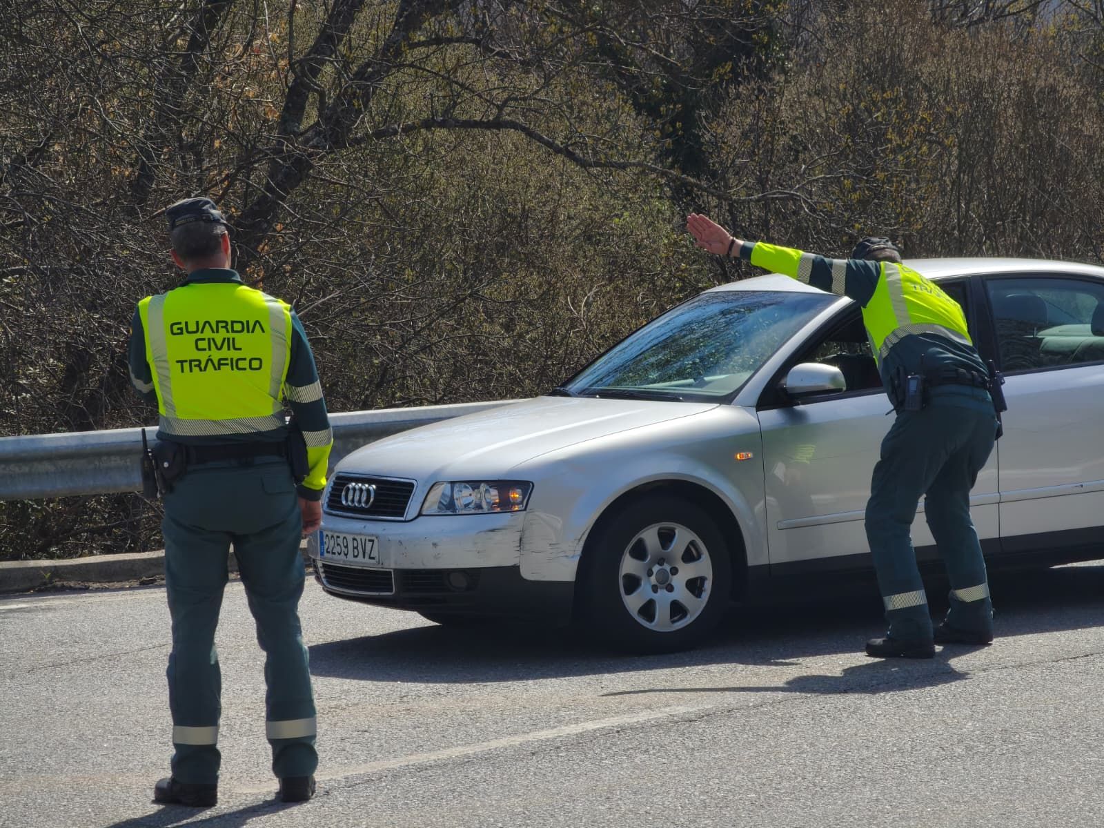 Situación de las carreteras por el corte de la A-66 y la N-630 entre Guijuelo y Béjar