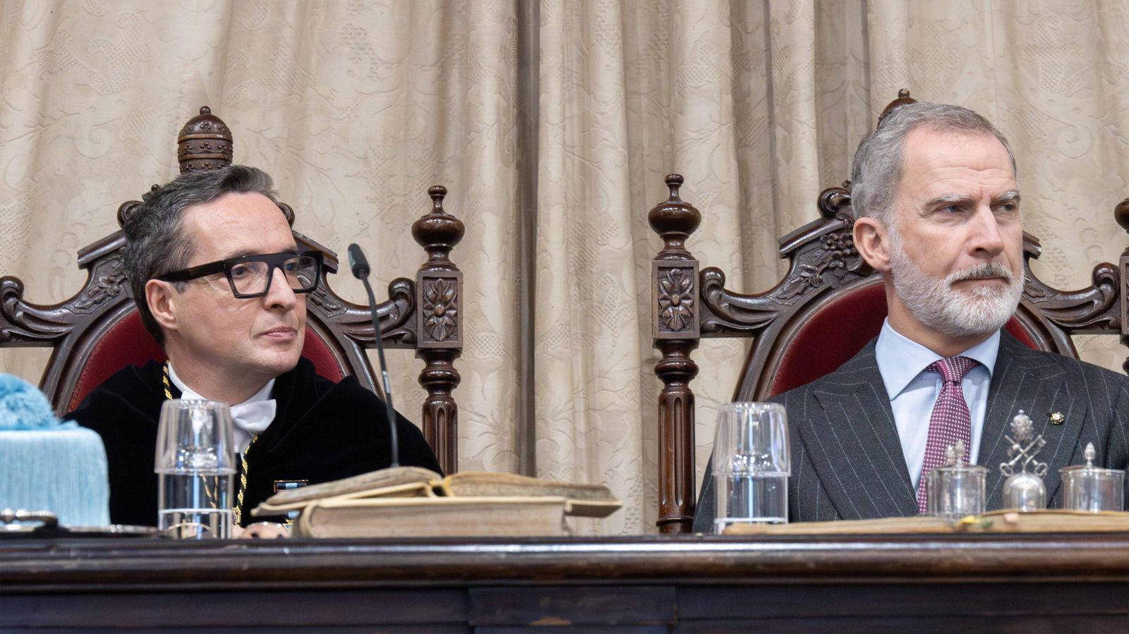 Juan Manuel Corchado y el Rey Felipe VI