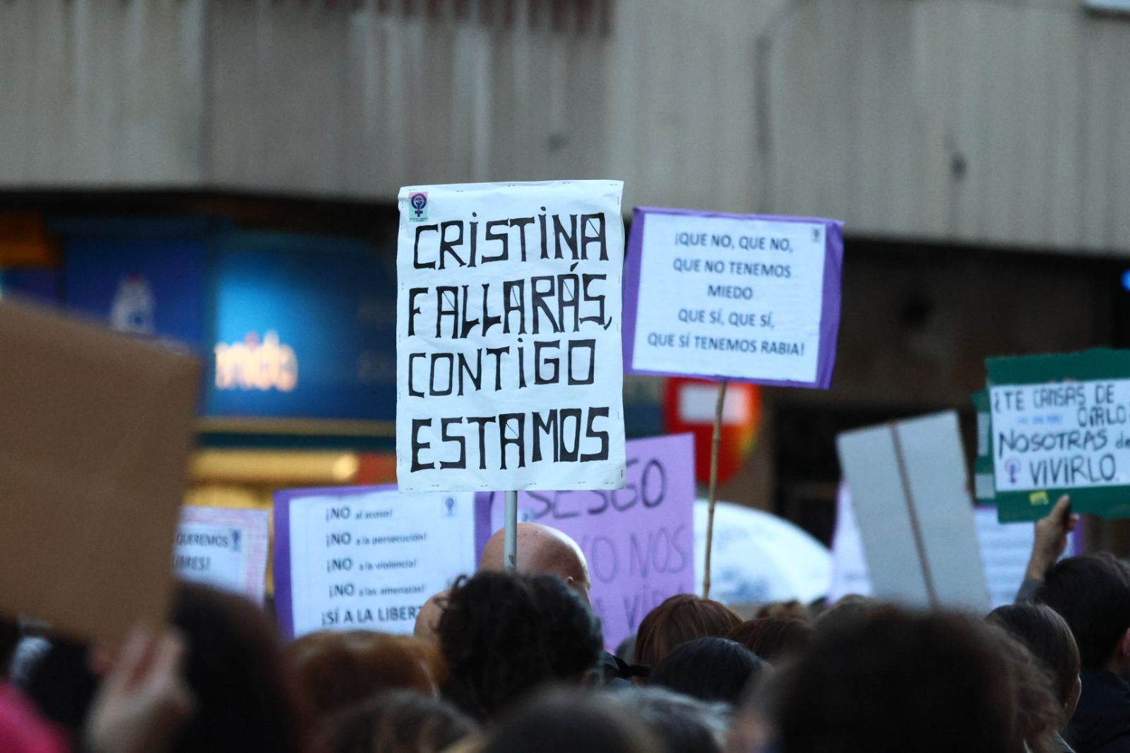Manifestación por el 8M en Salamanca