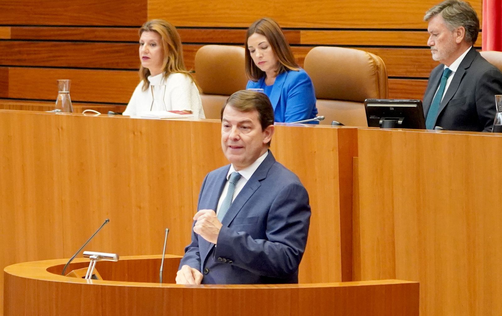 El presidente de la Junta, Alfonso Fernández Mañueco. ICAL El presidente de la Junta, Alfonso Fernández Mañueco. ICAL