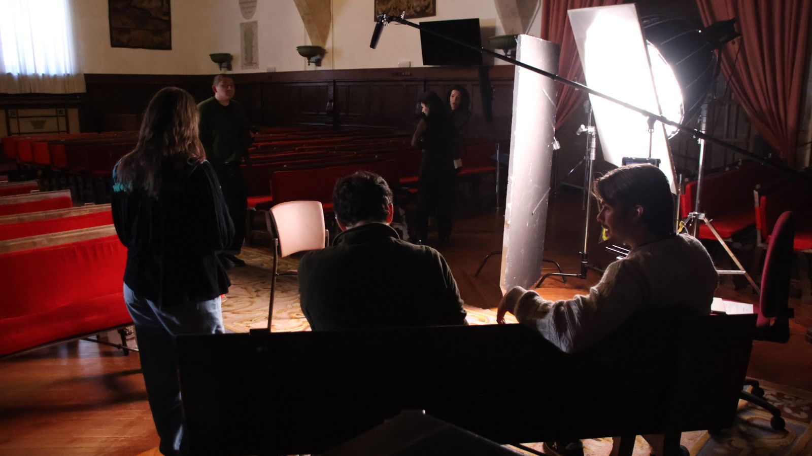 Rodaje documental Francisco de vitoria