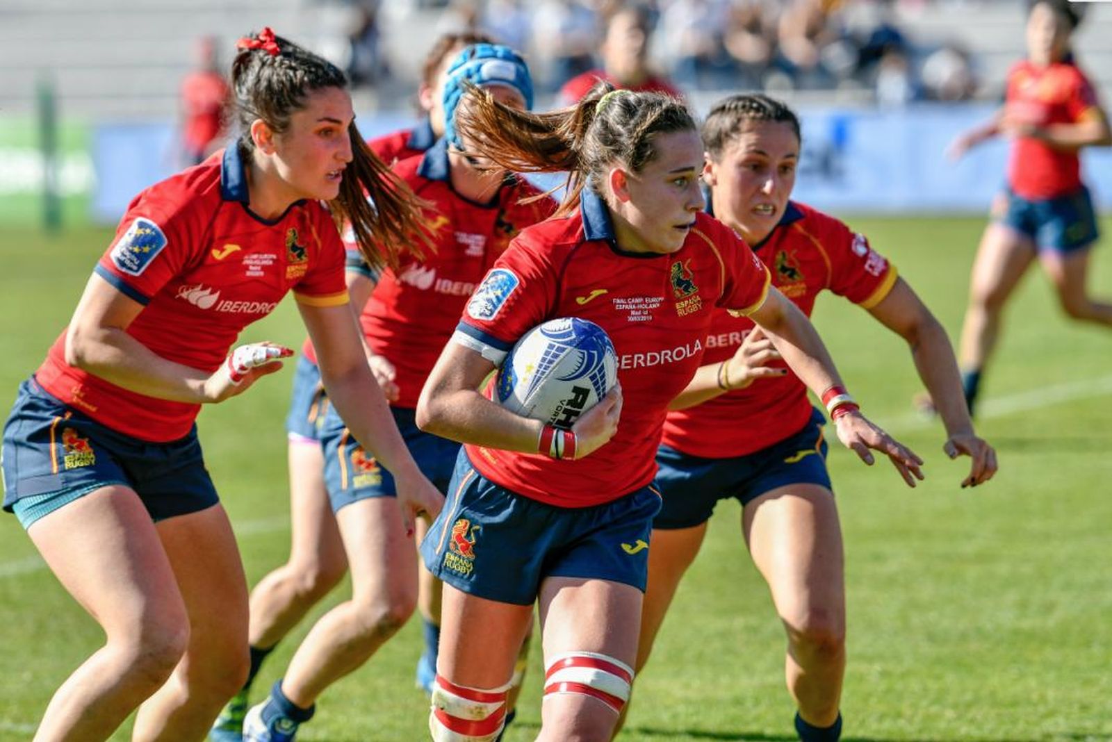 Jugadoras de la selección española de rugby. Foto: FERugby