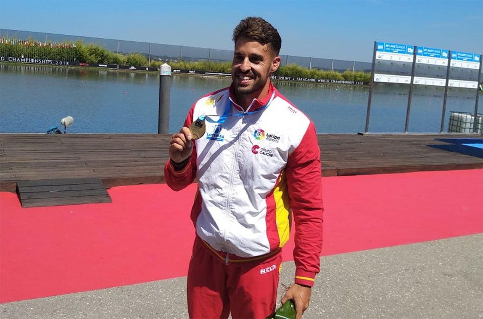 Garrote medalla oro campeon mundial