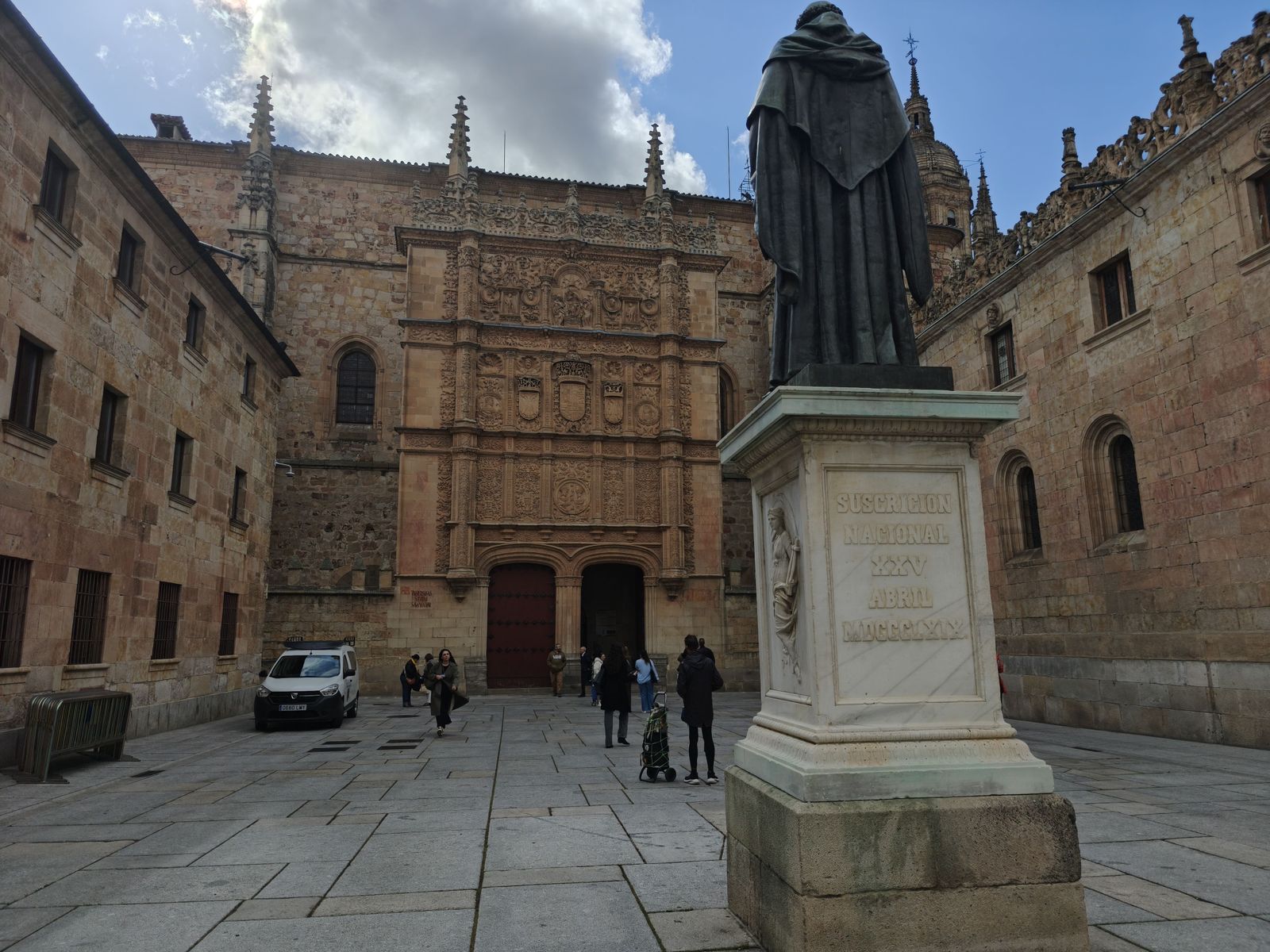 Fachada de la Universidad de Salamanca. Archivo. S24H.