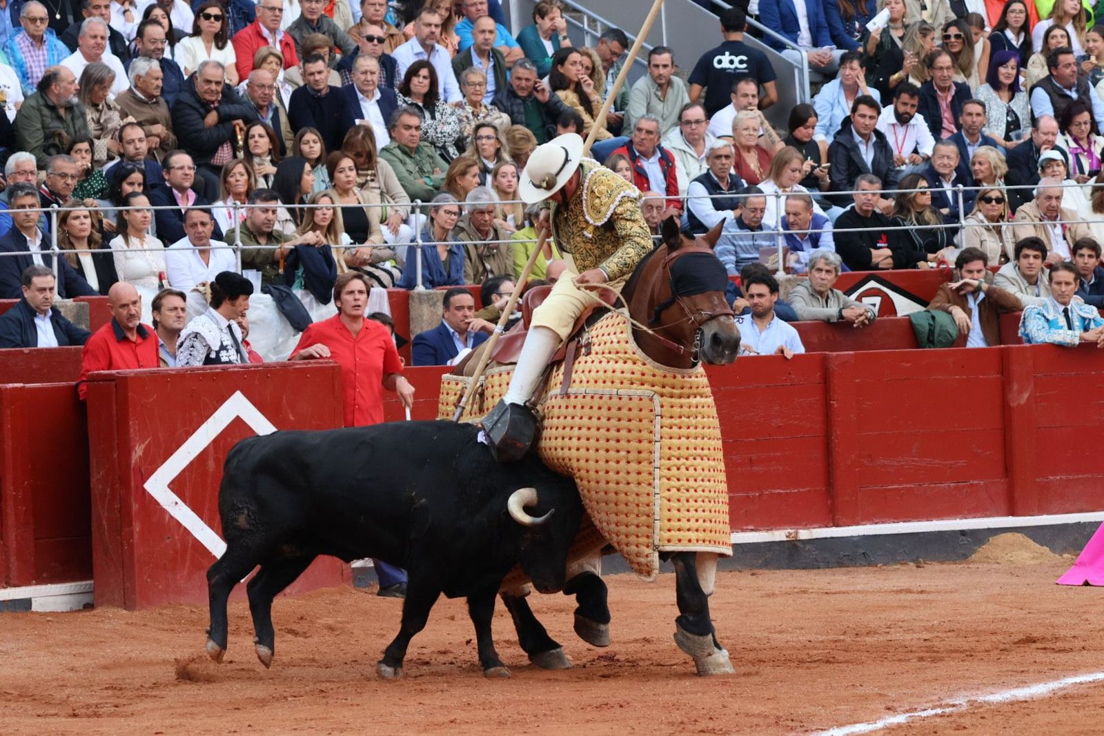 Querido de Garcigrande picado por Miguel Ángel Muñóz. Fotos Andrea M. Querido de Garcigrande picado por Miguel Ángel Muñóz. Fotos Andrea M.
