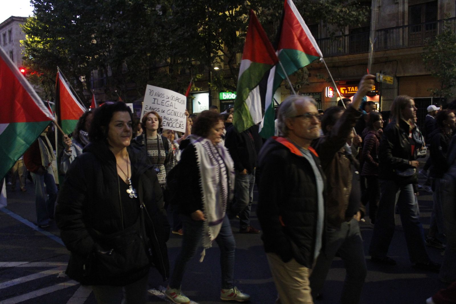 Manifestación por Palestina