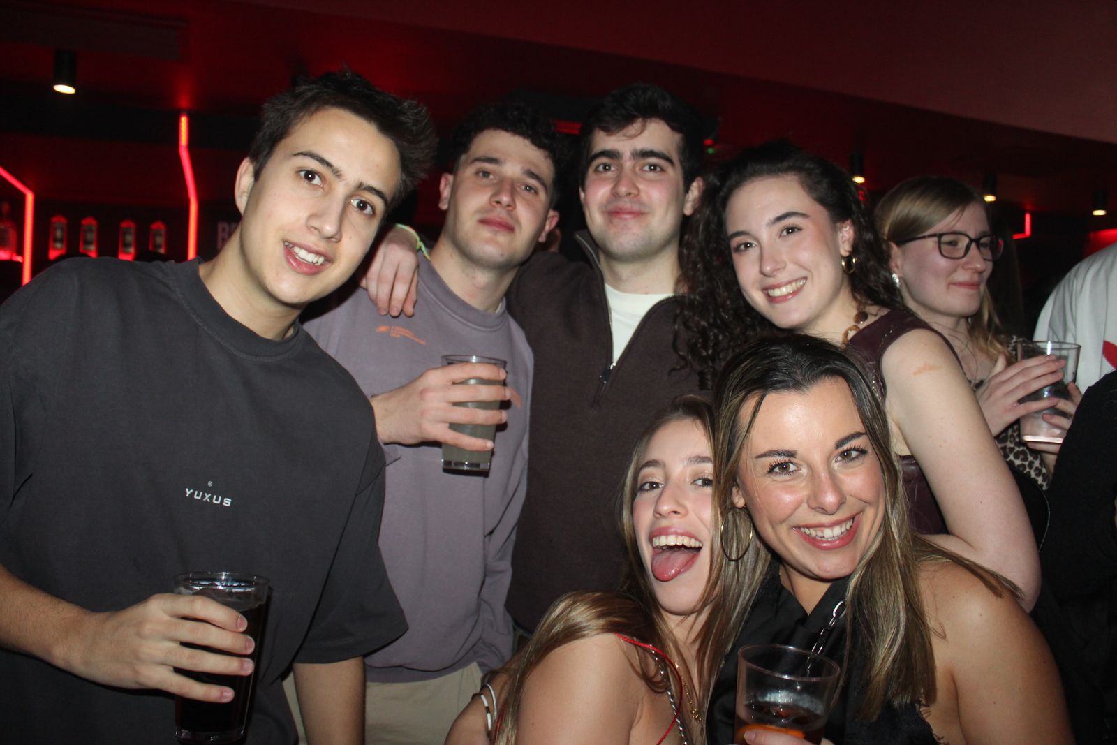 Salamanca de noche, viernes 24 de enero