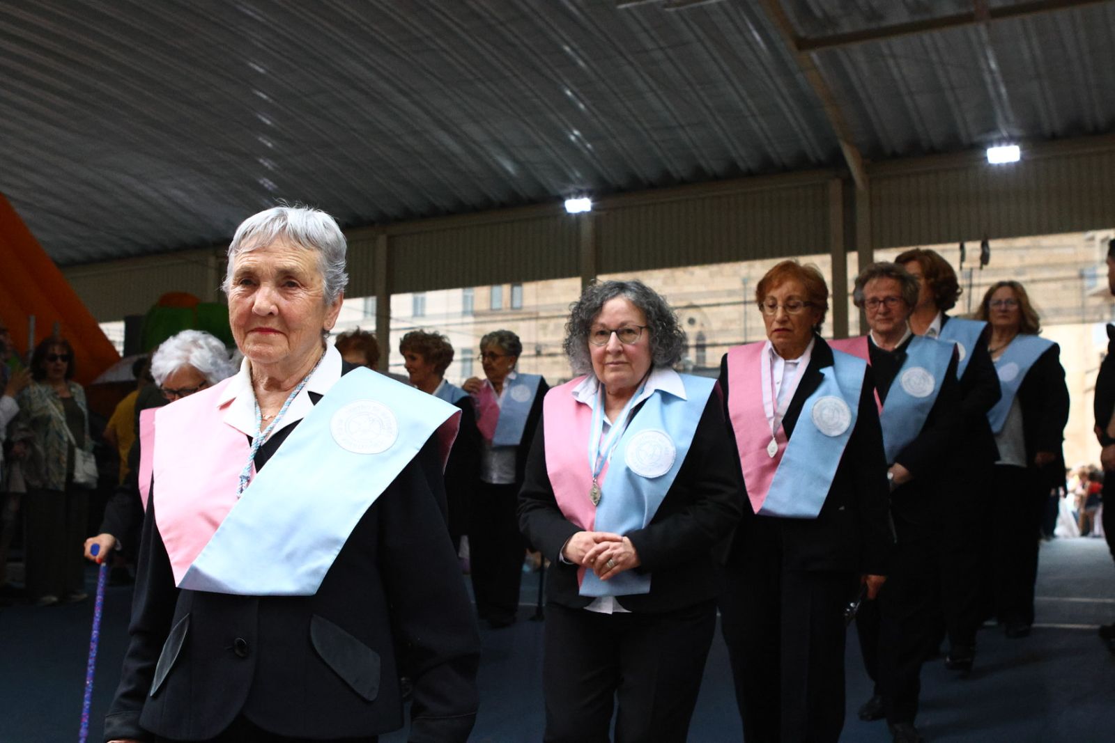 Procesión con motivo de la festividad de María Auxiliadora