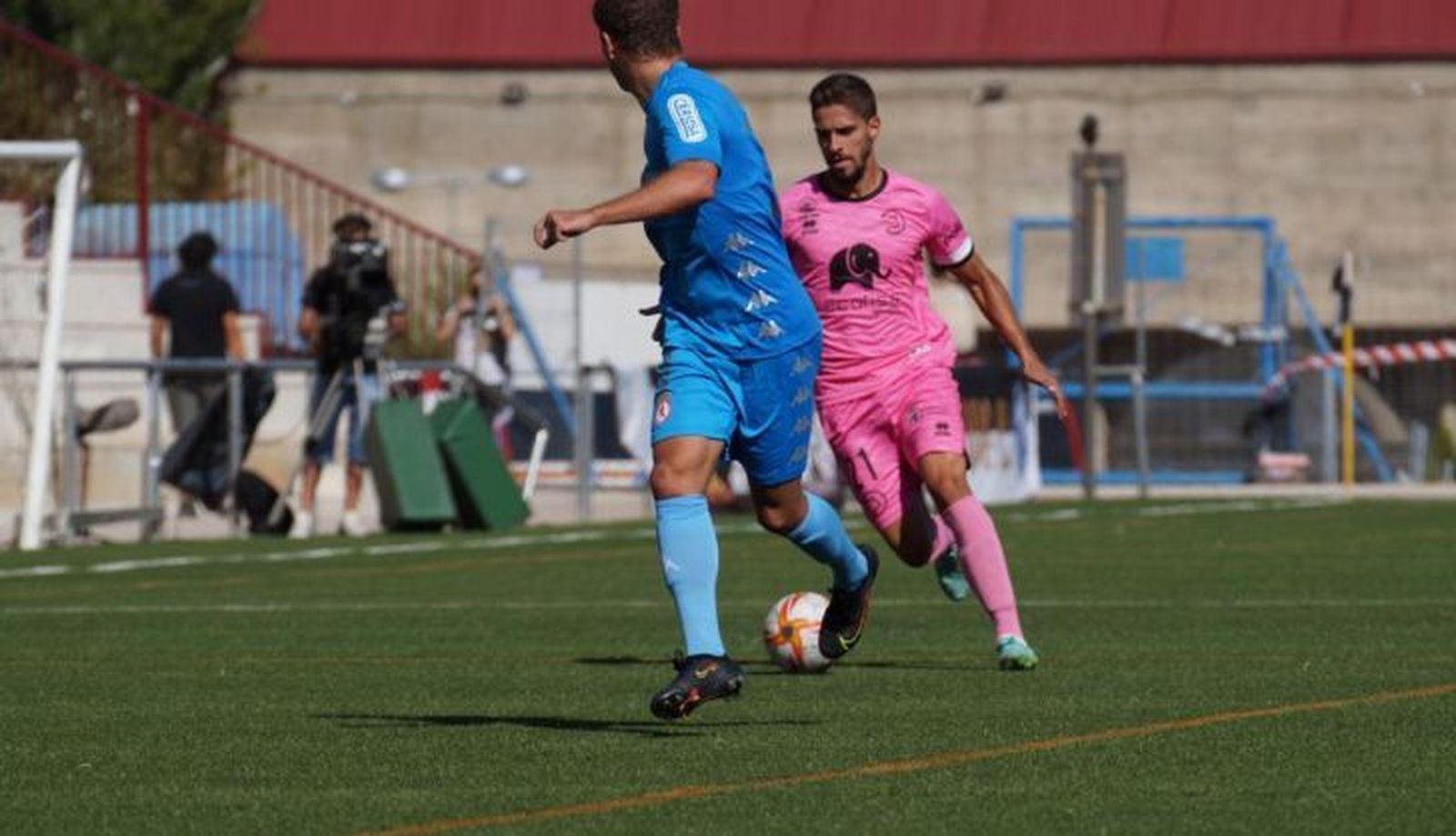 Marín, en el choque ante la Cultural | FOTO SALAMANCA24HORAS.COM