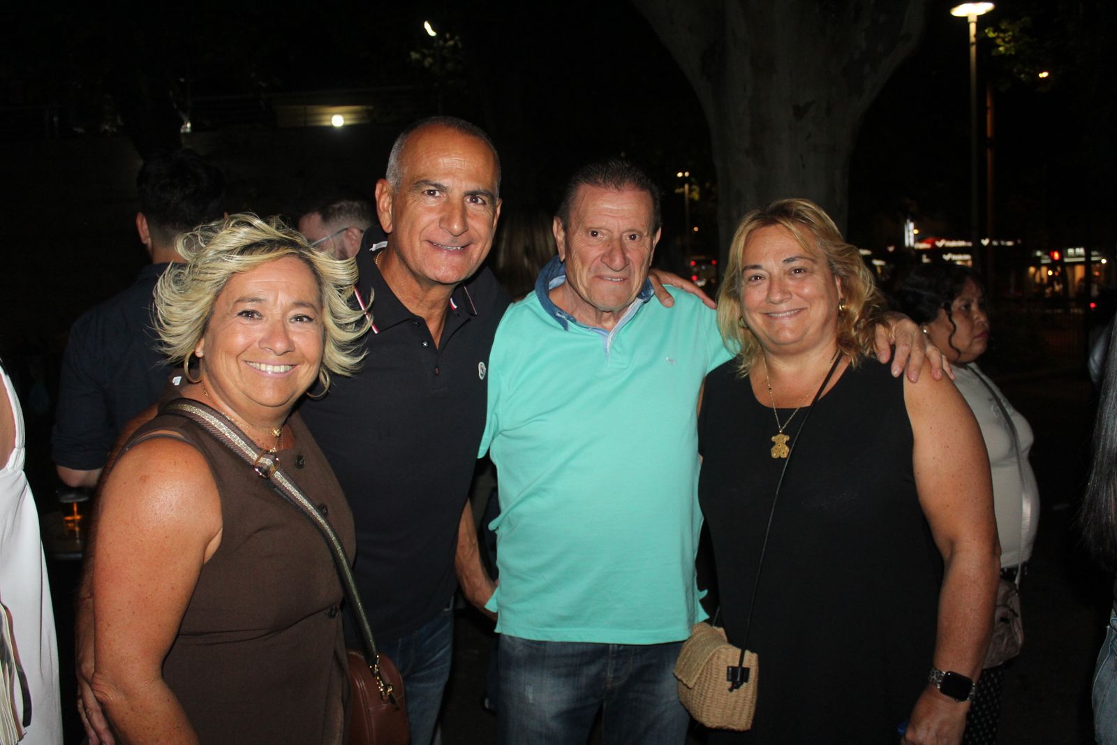 Gran afluencia en las casetas de la Feria de Día en la primera noche de las Ferias y Fiestas de Salamanca