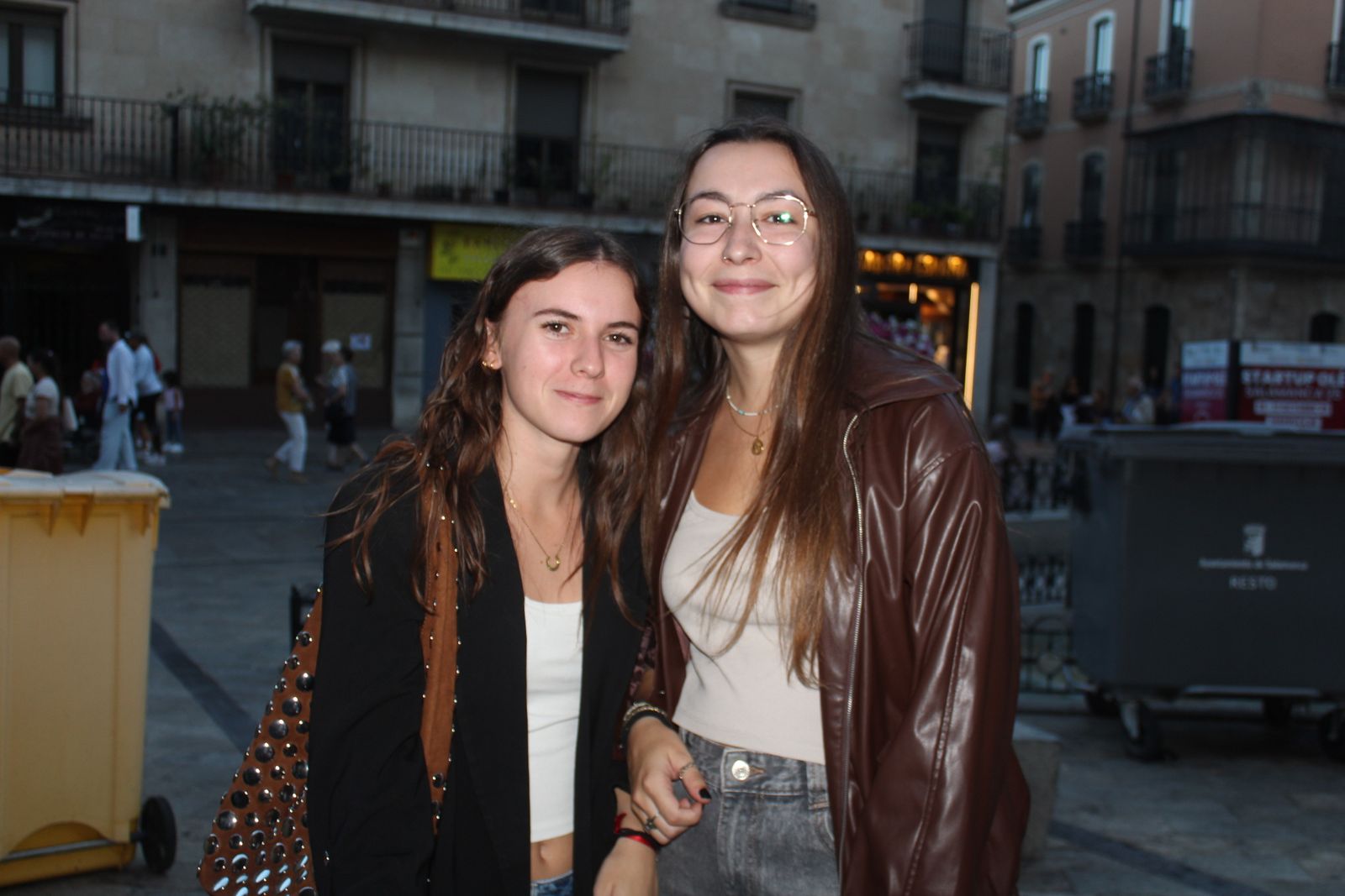 Ambiente en la Feria de Día en la tarde de este jueves