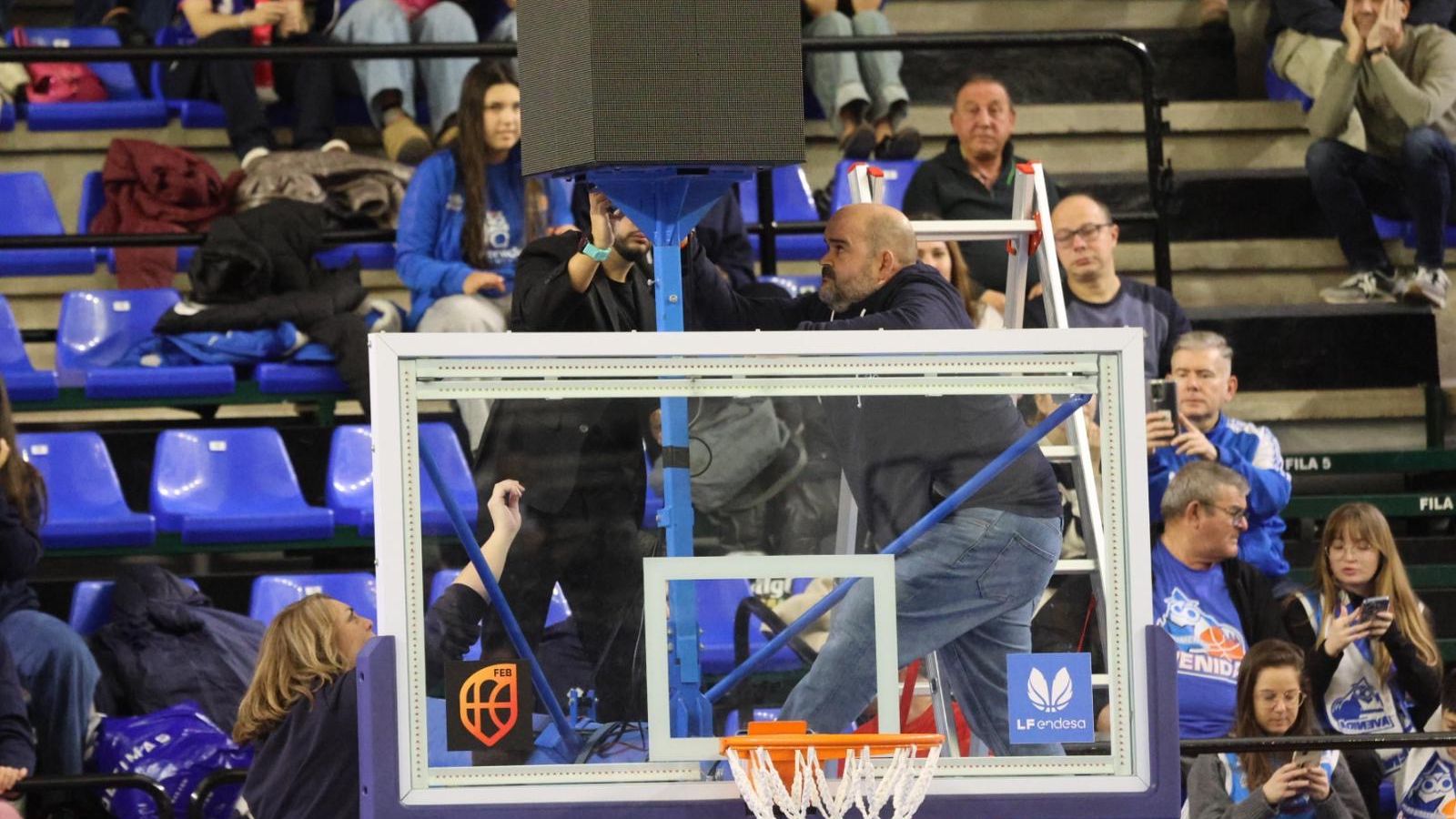 Problemas en el marcador del pabellón de Würzburg Silvia Domínguez