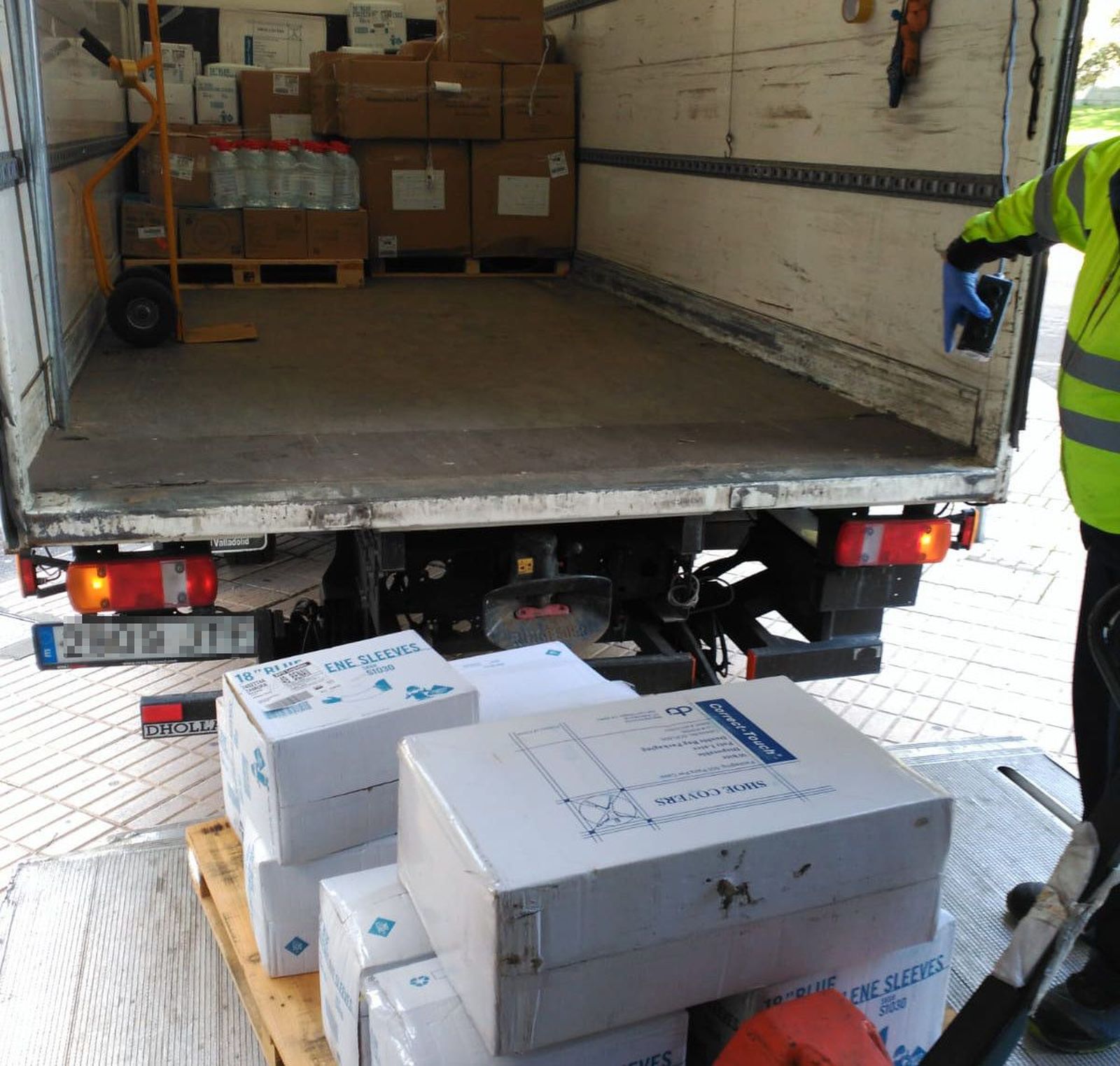 Junta material coronavirus