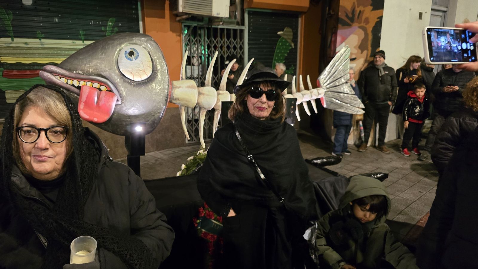 Entierro de la Sardina en el Barrio del Oeste