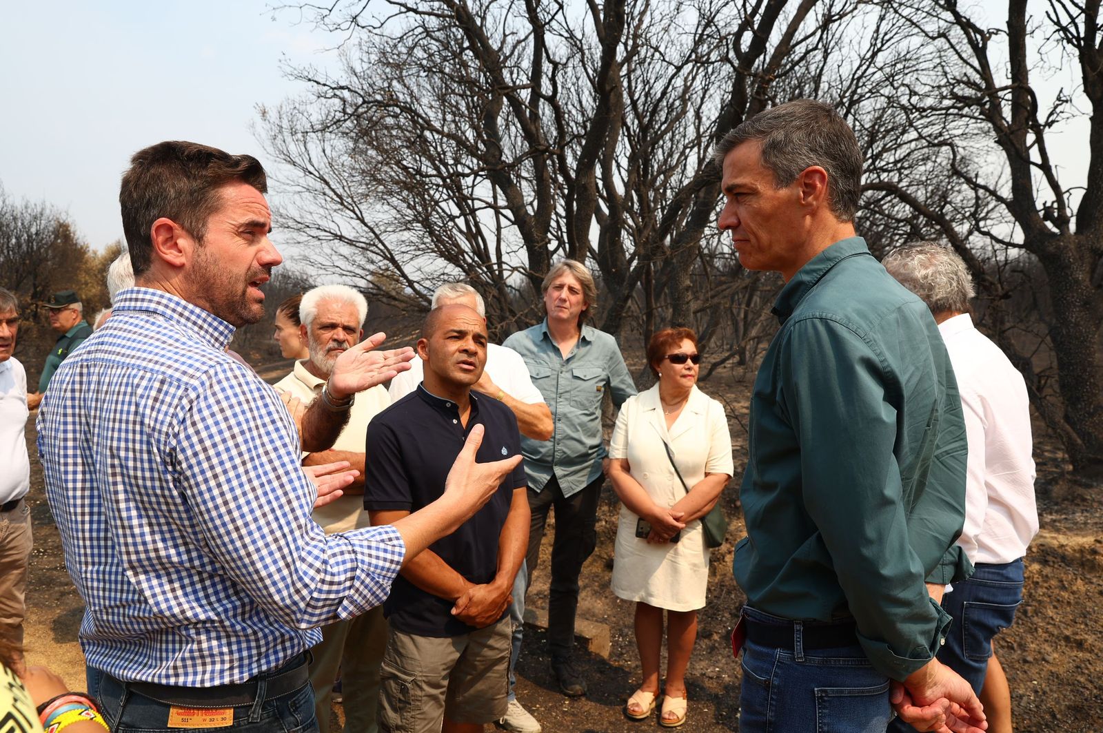 GALERÍA | Así ha sido la visita de Pedro Sánchez a Molezuelas de la Carballeda