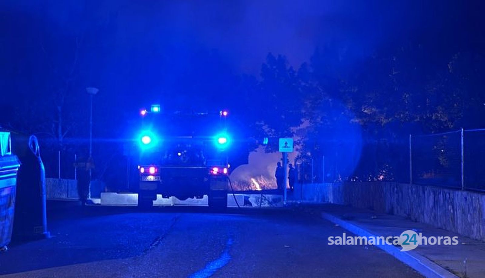 Incendio en el campo de golf de Villamayor (3)