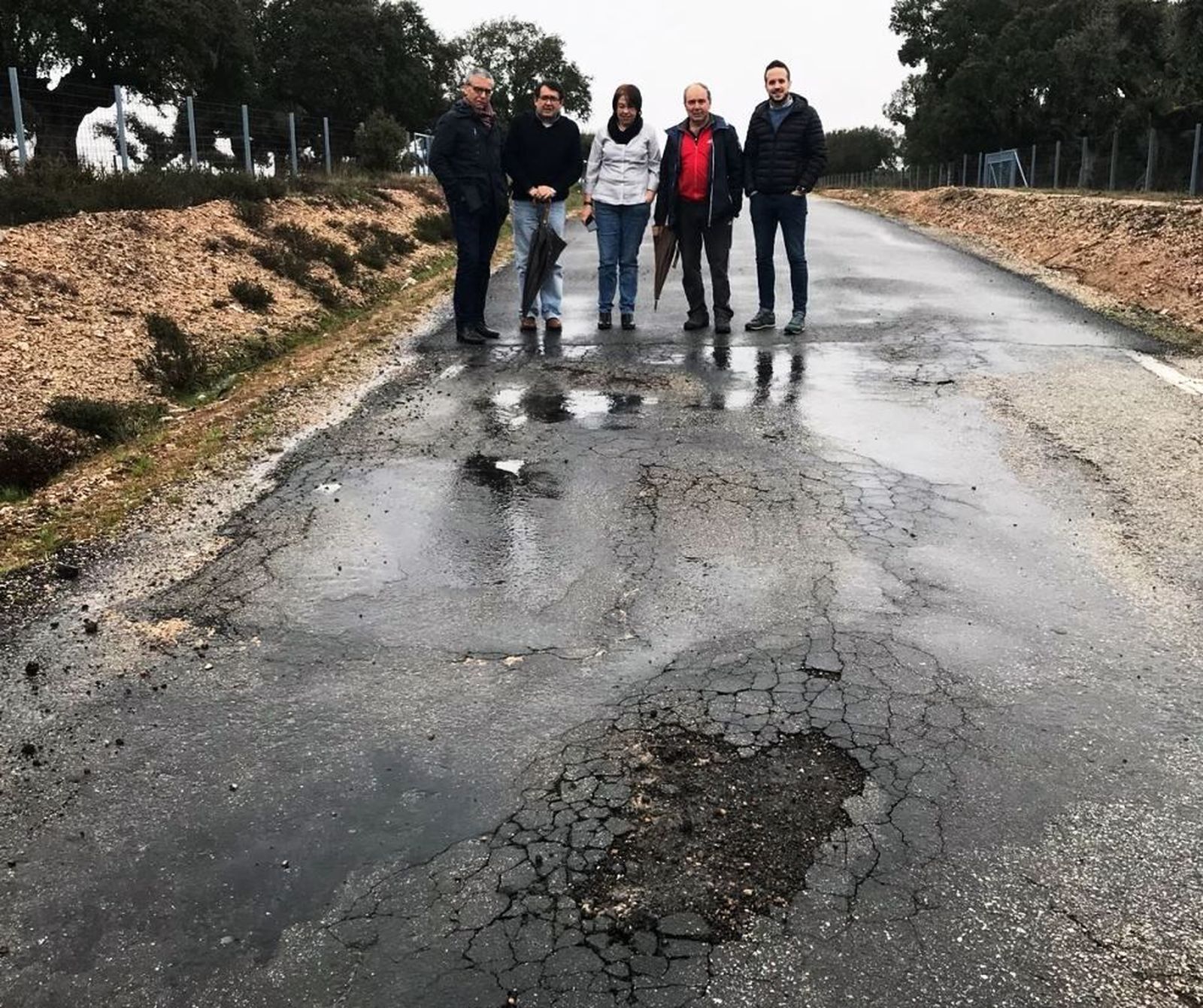 Foto Carretera Sando a Pelarrodríguez