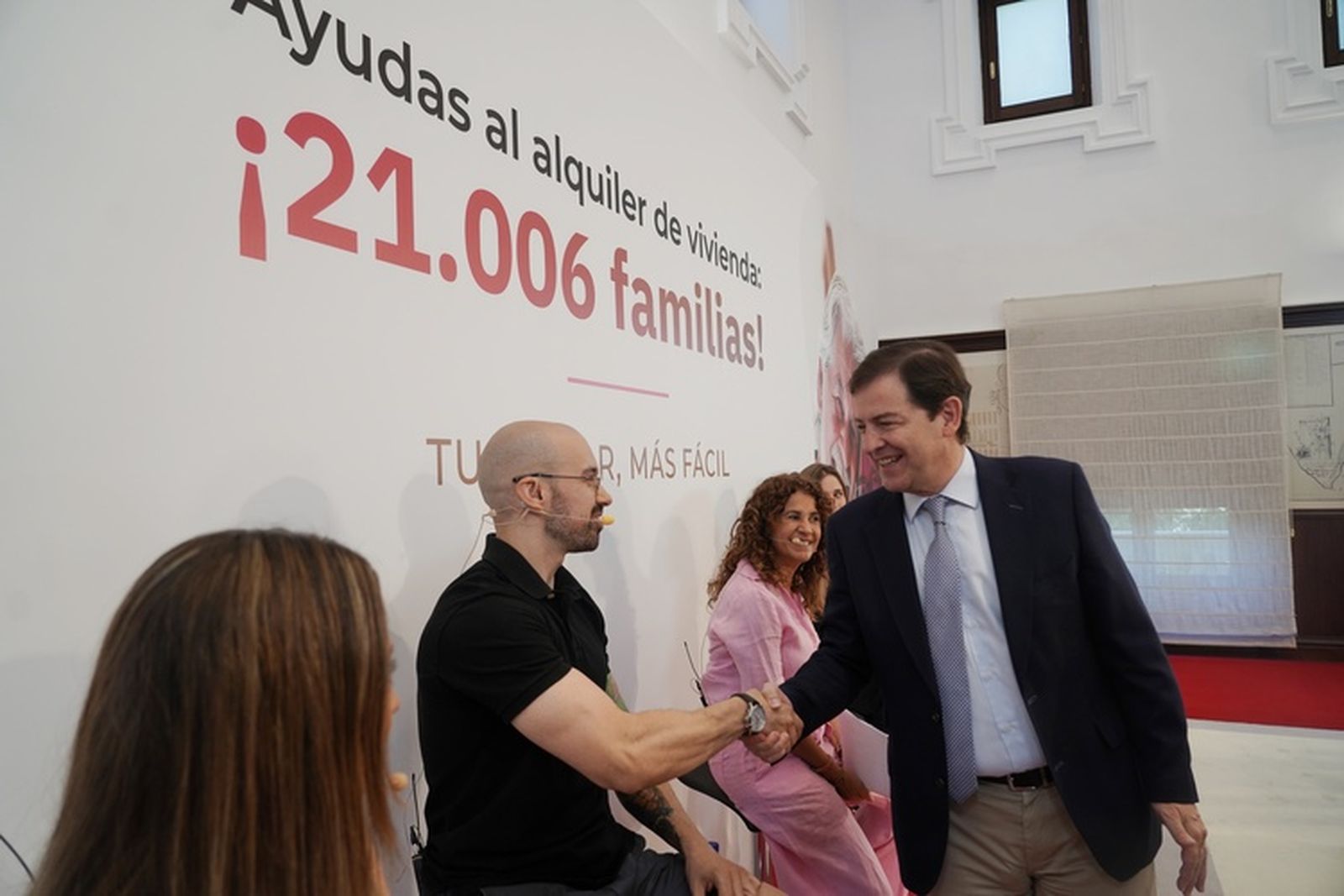 El presidente de la JCyL presenta medidas en materia de vivienda en la Comunidad