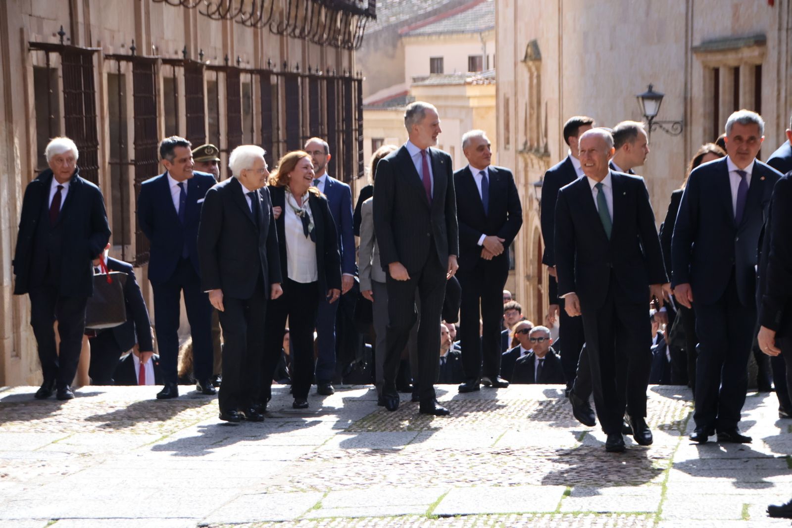 Investidura de Sergio Mattarella como doctor 'honoris causa' de la USAL con la presencia del Rey Felipe VI