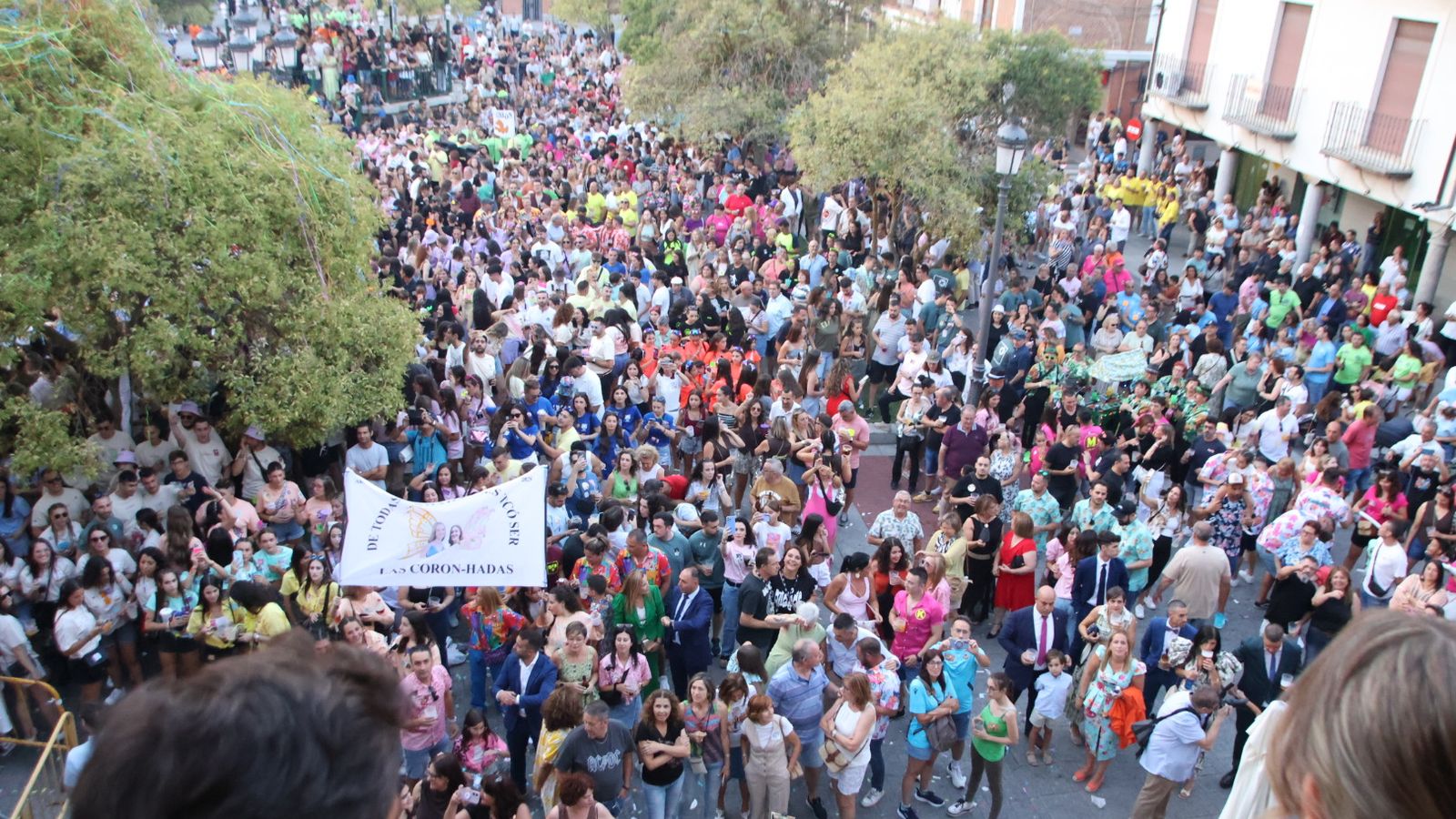 Peñaranda, Chupinazo y presentación de las reinas y damas