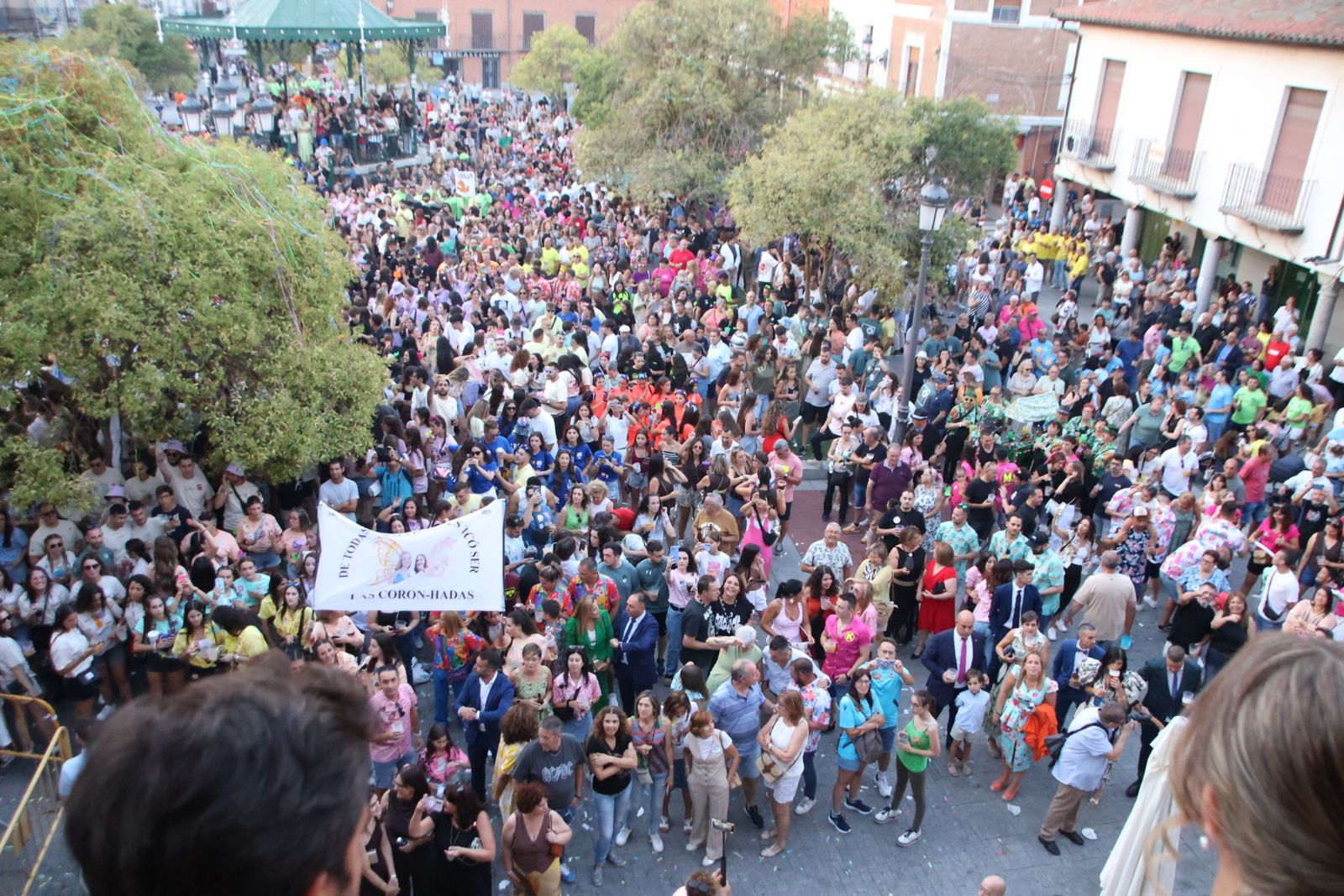 Peñaranda, Chupinazo y presentación de las reinas y damas