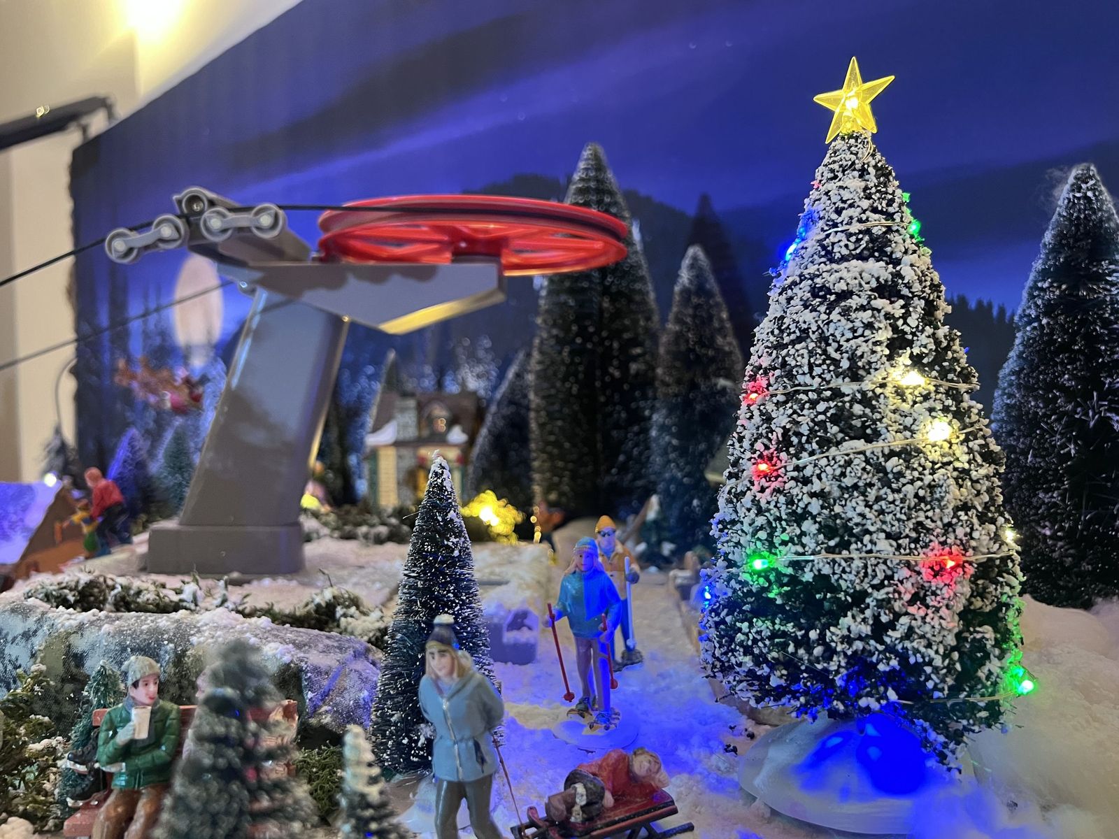 Ciudad de Navidad en la Torre de los Anaya