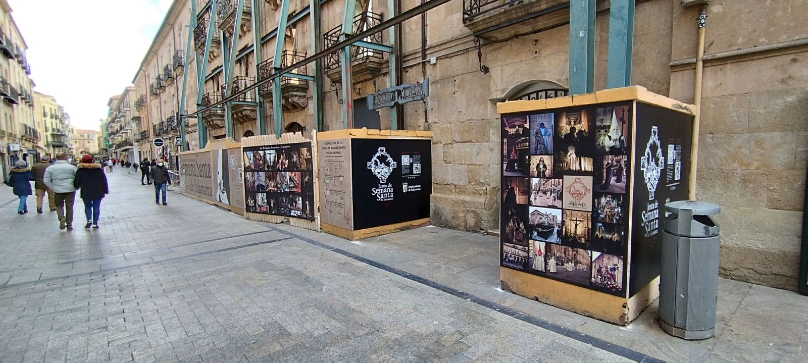 El Ayuntamiento pone a punto las calles de Salamanca de cara a Semana Santa
