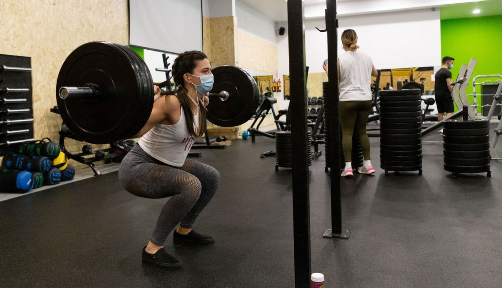 El interior de un gimnasio.  ICAL