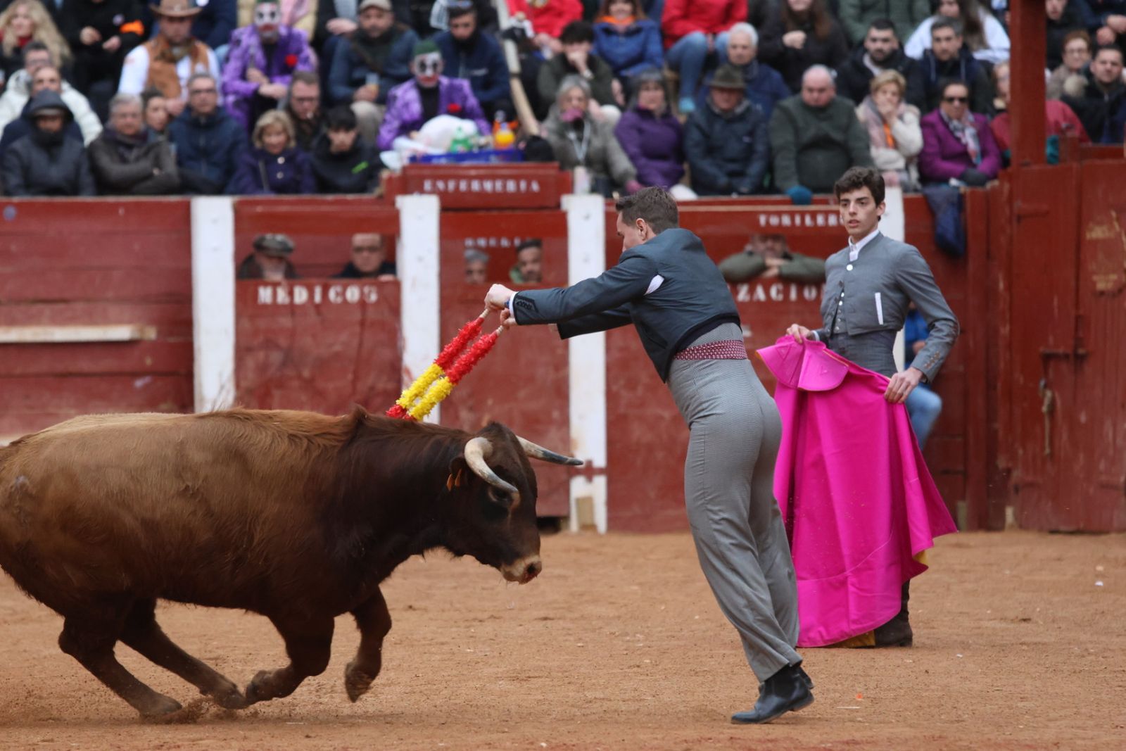 Novillada sin picadores del bolsín taurino y rejones en Ciudad Rodrigo