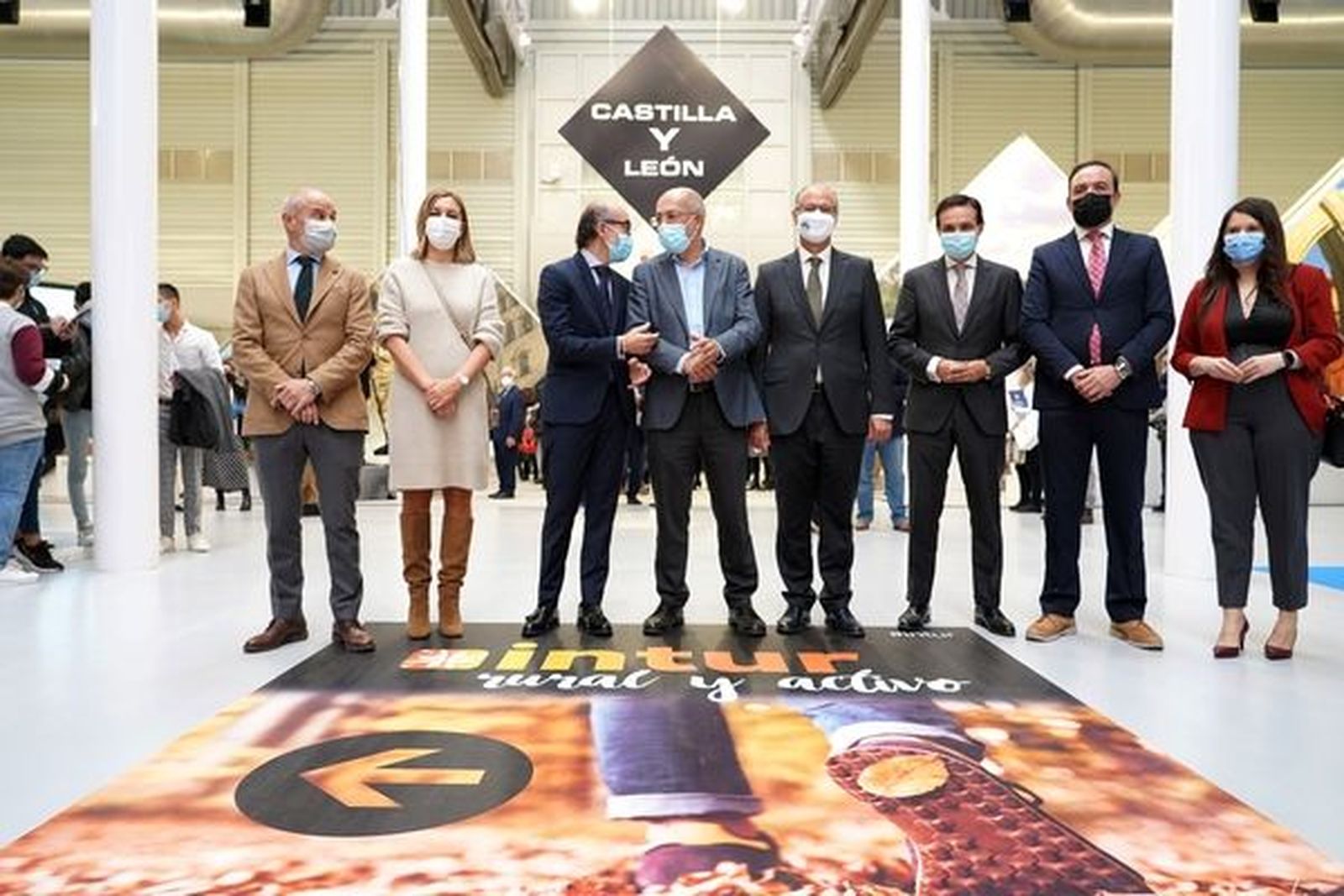 ICAL . Autoridades en la inauguración de la Feria Internacional de Turismo de Interior 2021 (INTUR)