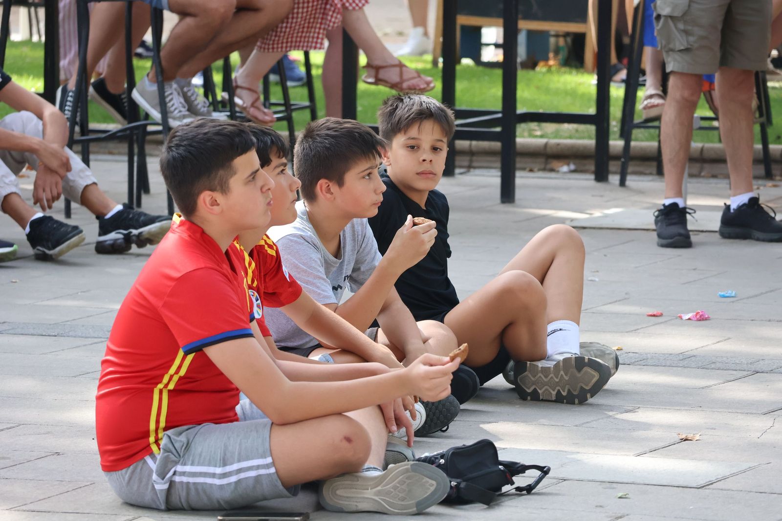 GALERÍA | Así se vivió la final de la Eurocopa Femenina en La Marina Fotos: Nuria Galindo