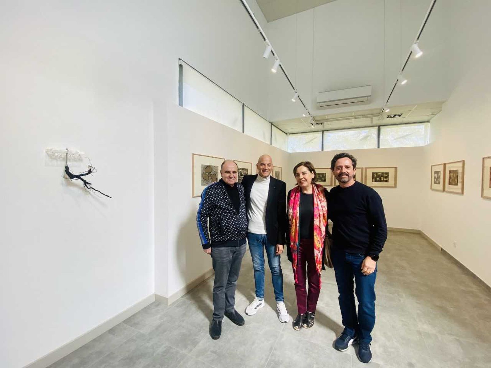 Concha Sáez presenta en la Sala Delibes su exposición 'Rooted'