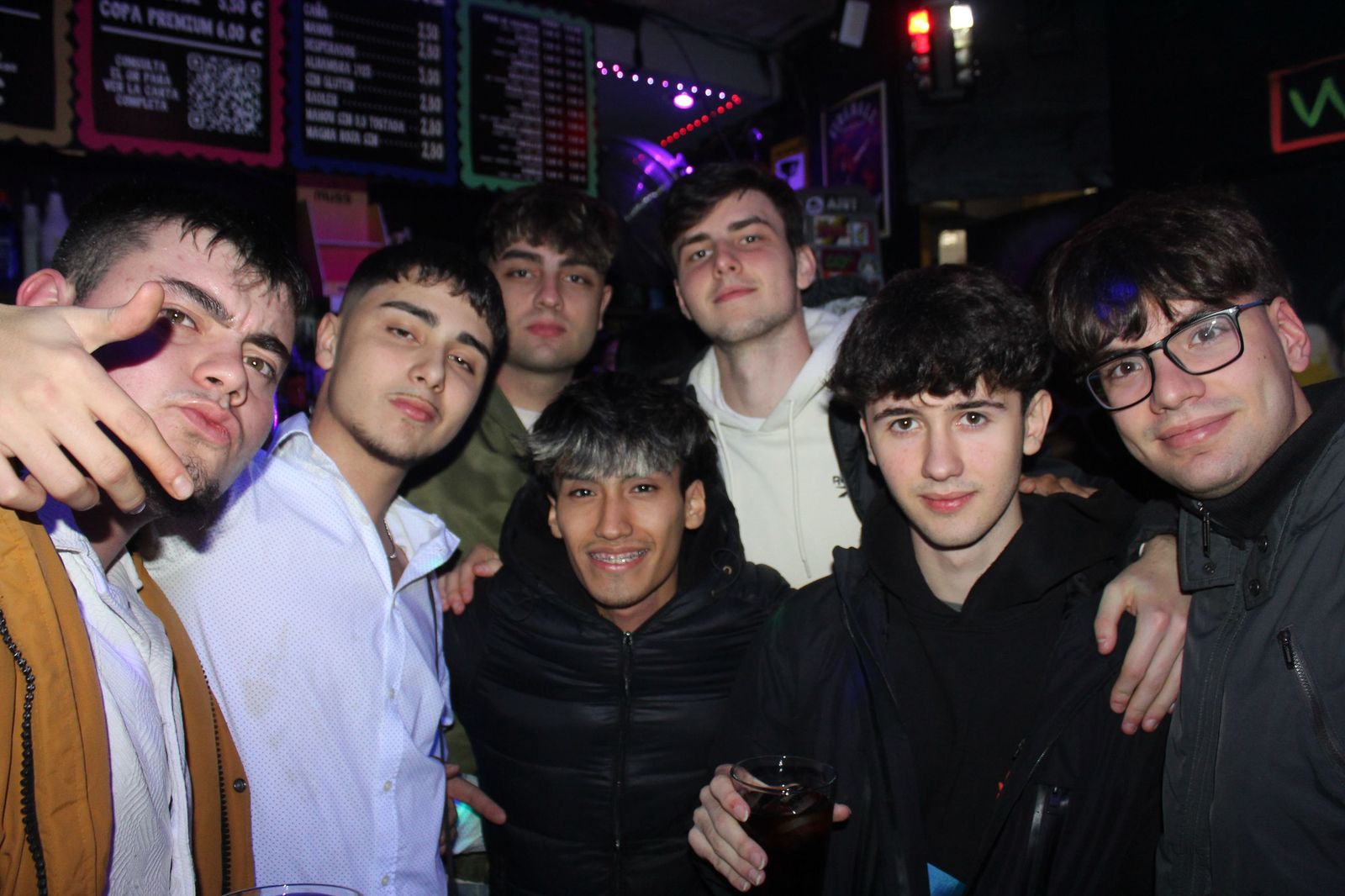 Salamanca de noche, sábado 22 de noviembre