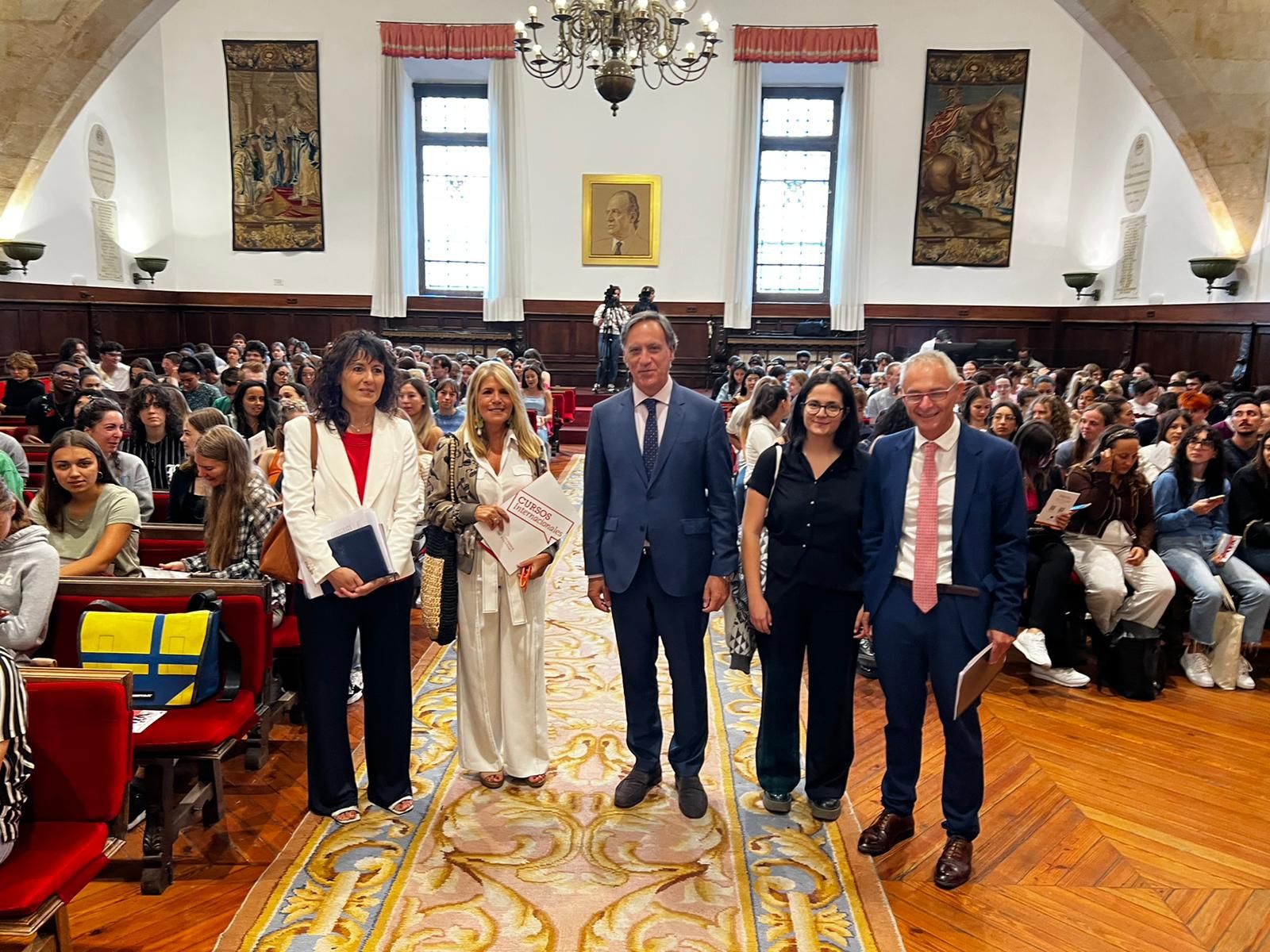 Bienvenida a los estudiantes de los programas Erasmus y de movilidad internacional en la USAL