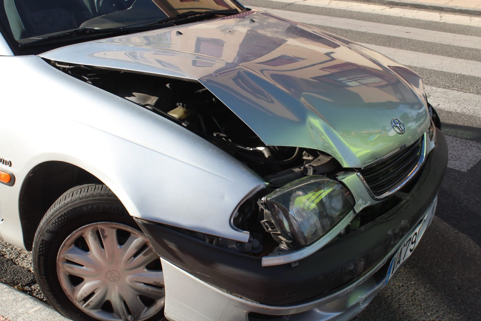 Choque en la calle Luis Sala Balust (3)