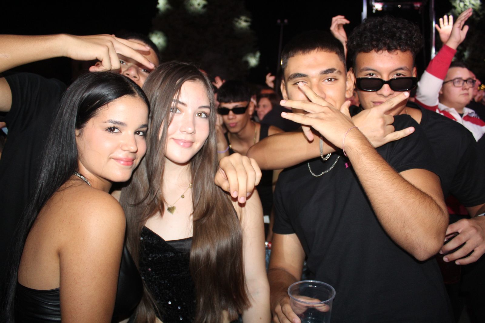 Salamanca de noche, sábado 23 de agosto