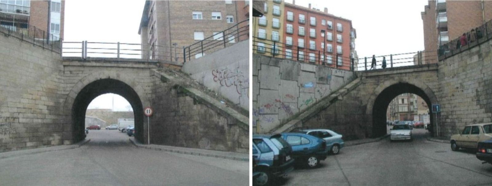 Imagen del estado anterior del paso elevado