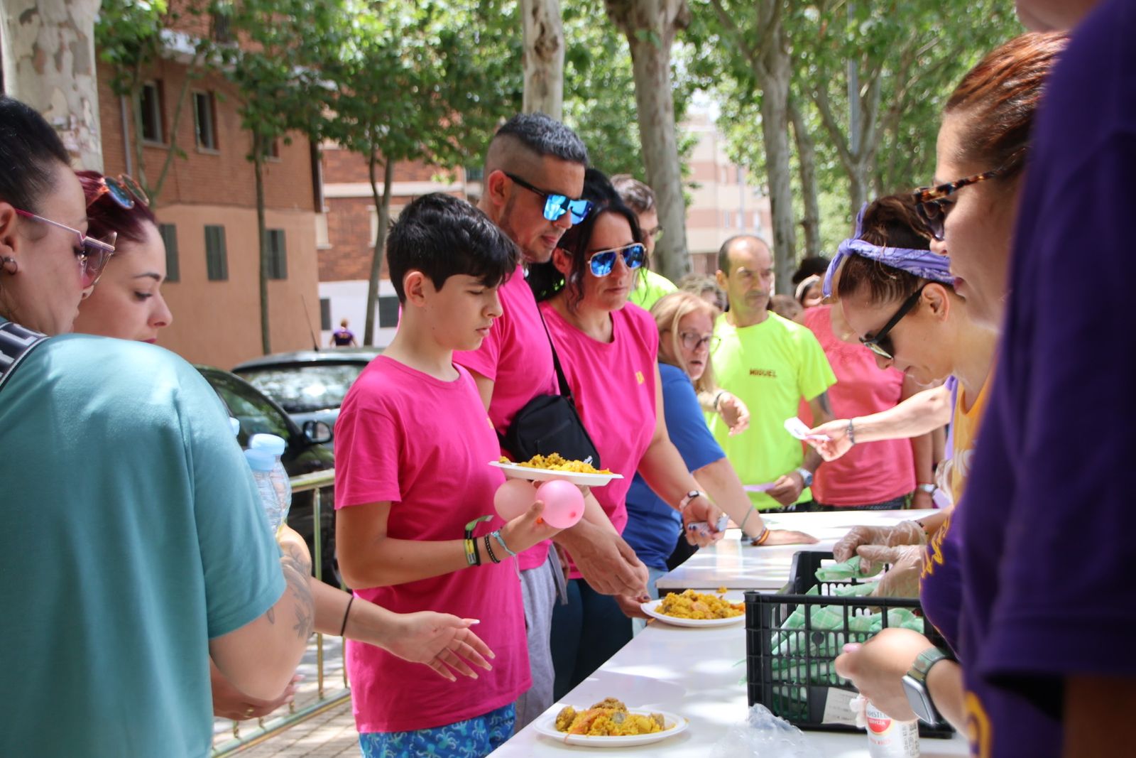 Actos festivos de la asociación de vecinos de los barrios Pizarrales y El Carmen