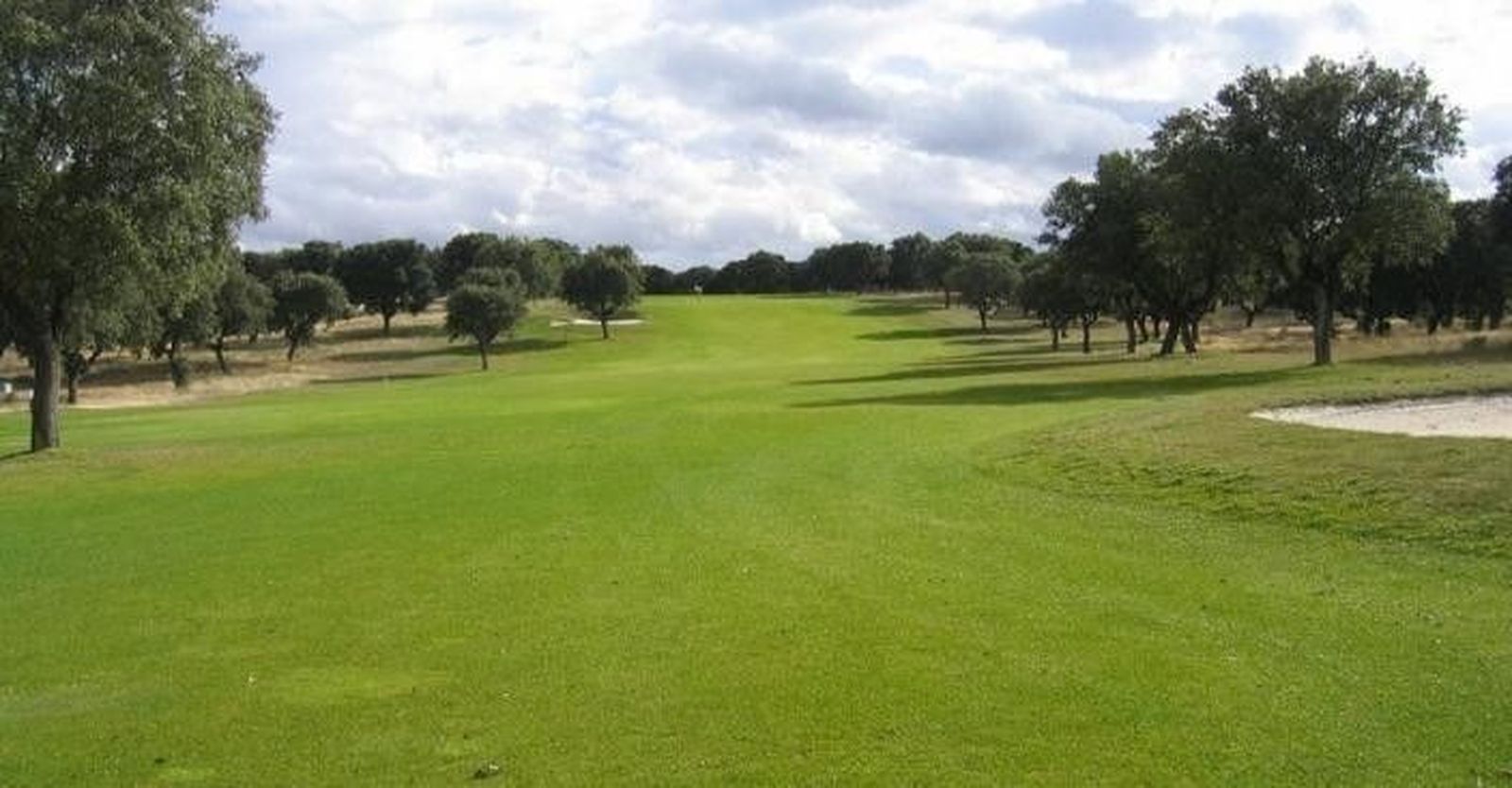 Imagen del campo de golf de Zarapicos. Imagen del campo de golf de Zarapicos.