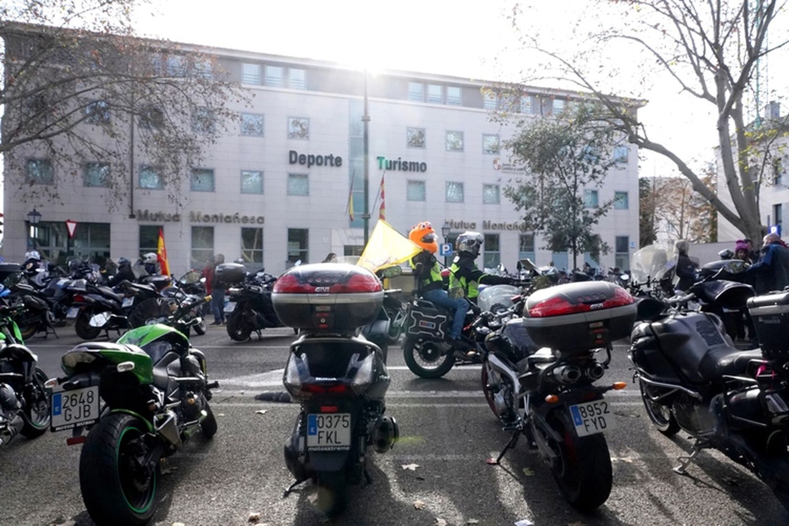 Cientos de motoristas se reúnen en Valladolid en 'Pingüinos 2026'