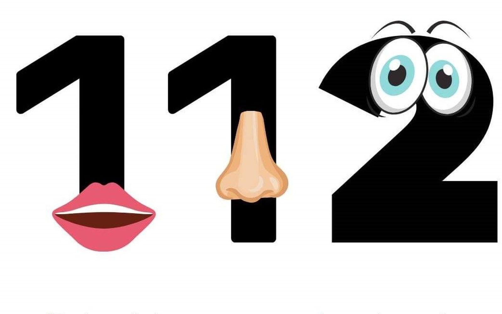 Imagen de cómo enseñar el número 112 a los más pequeños @ojopequealagua