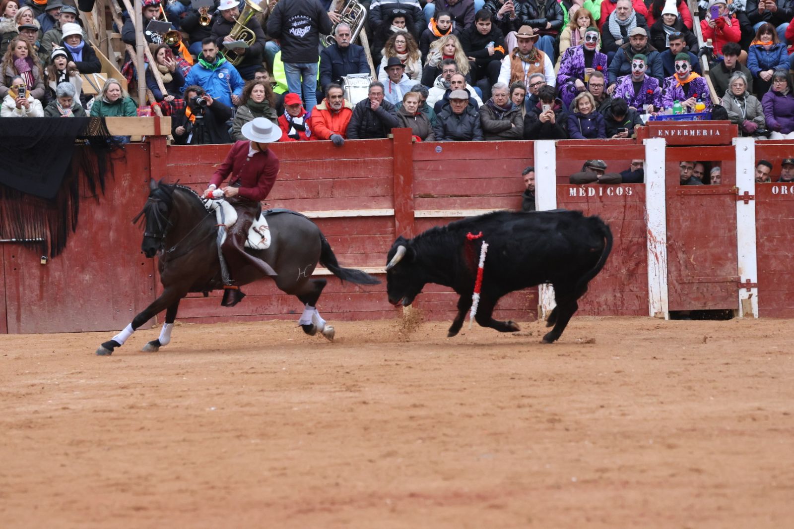 Novillada sin picadores del bolsín taurino y rejones en Ciudad Rodrigo