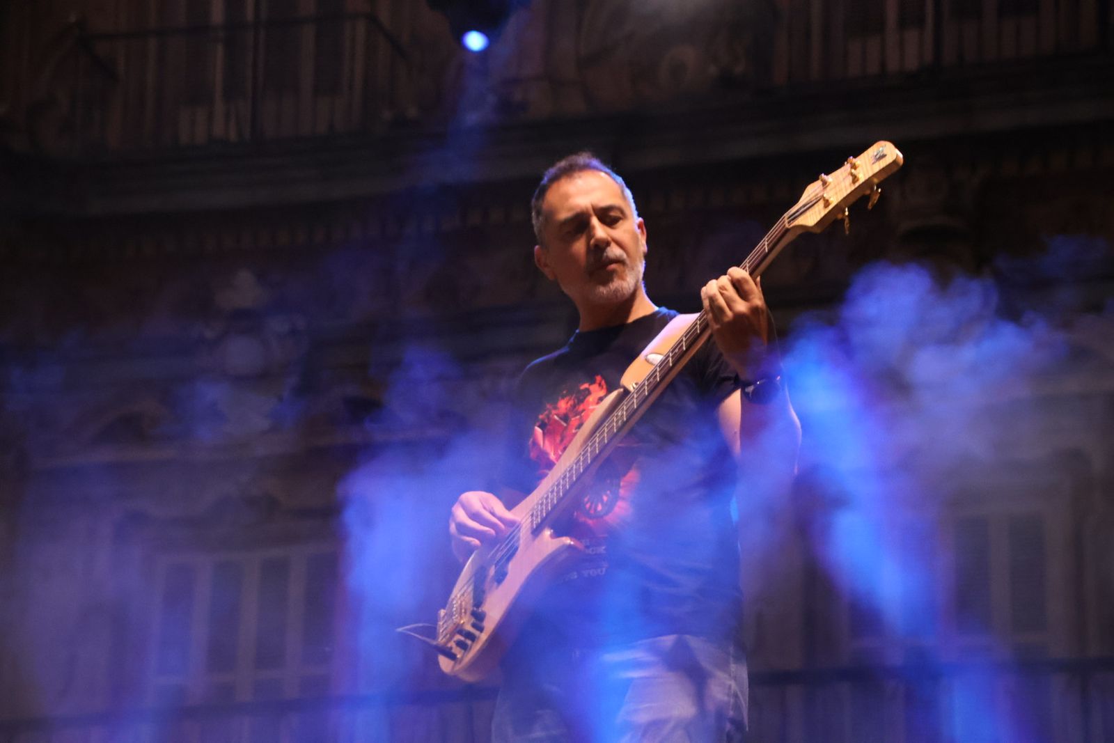 Concierto de Benbow en la Plaza Mayor