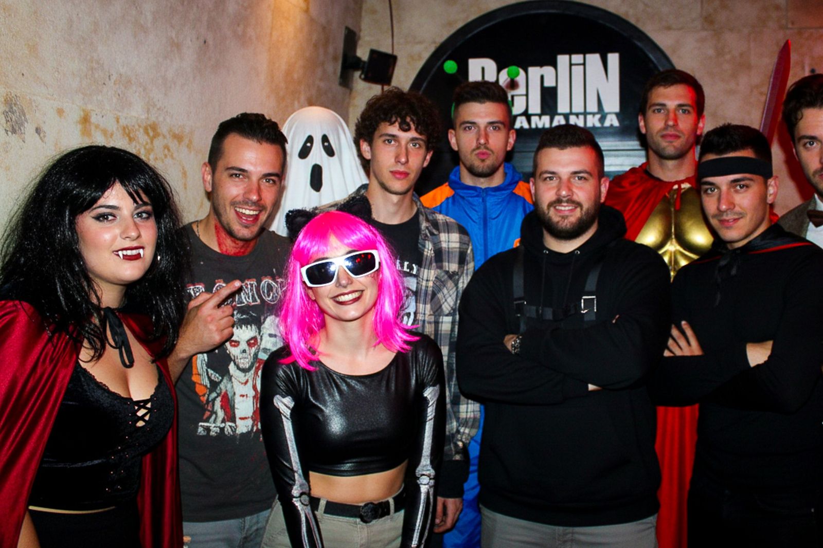 Salamanca de noche, jueves 30 de octubre