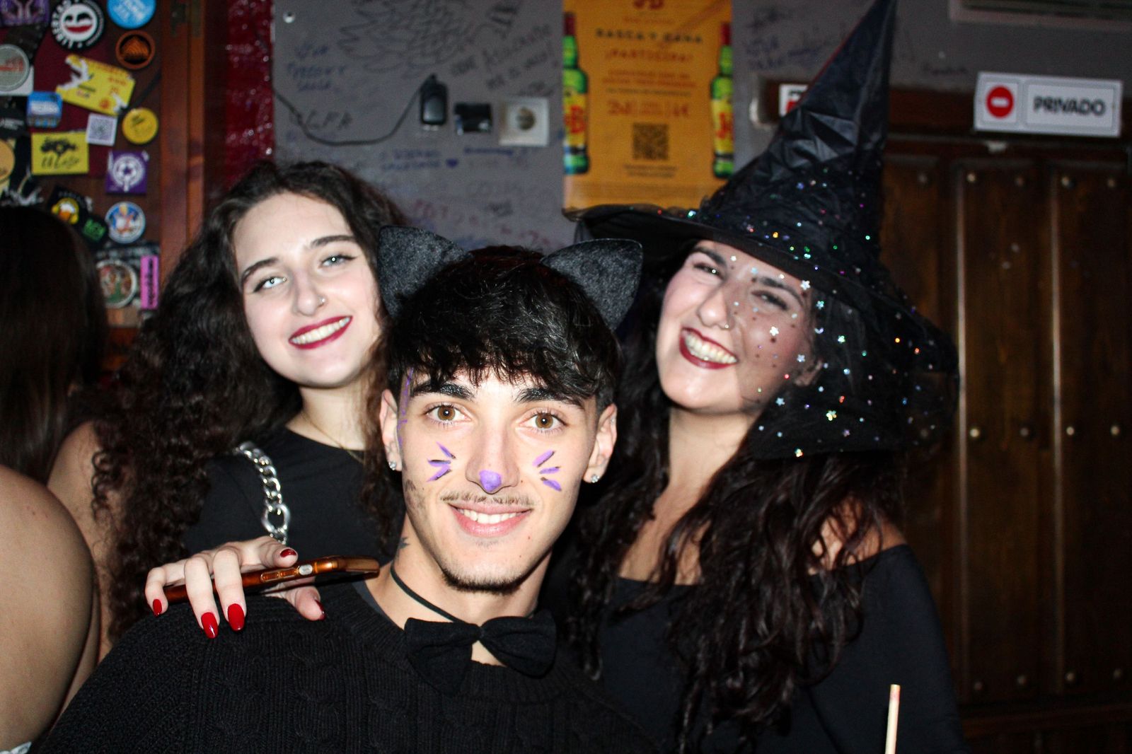 Salamanca de noche, viernes 31 de octubre