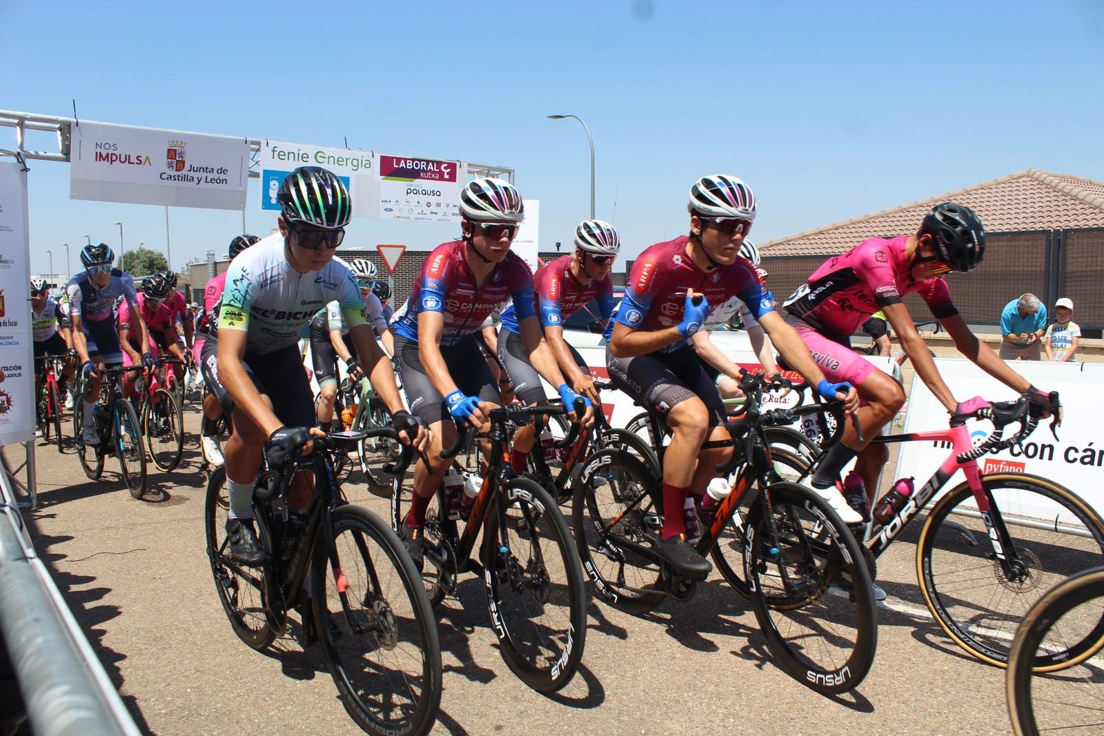 Segunda etapa de la Vuelta a Castilla y León sub23. Segunda etapa de la Vuelta a Castilla y León sub23.
