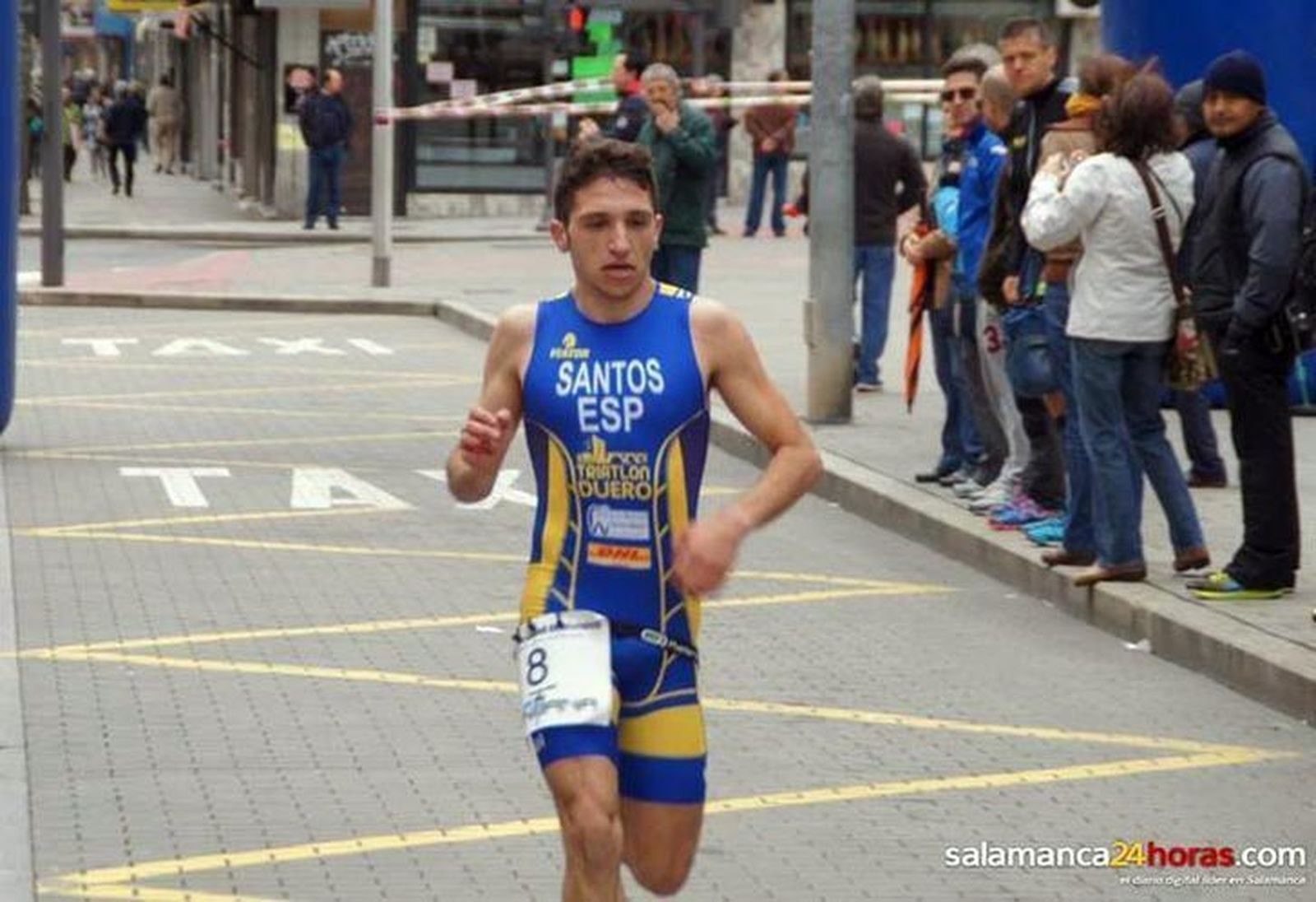 Sergio Santos, campeón sub23 en el Duatlón Ciudad de Salamanca