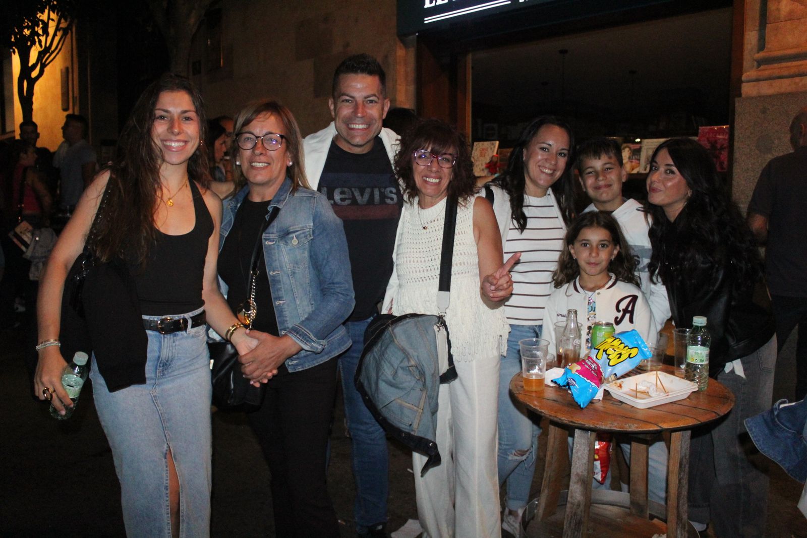 Ambiente en la Feria de Día en la tarde de este jueves