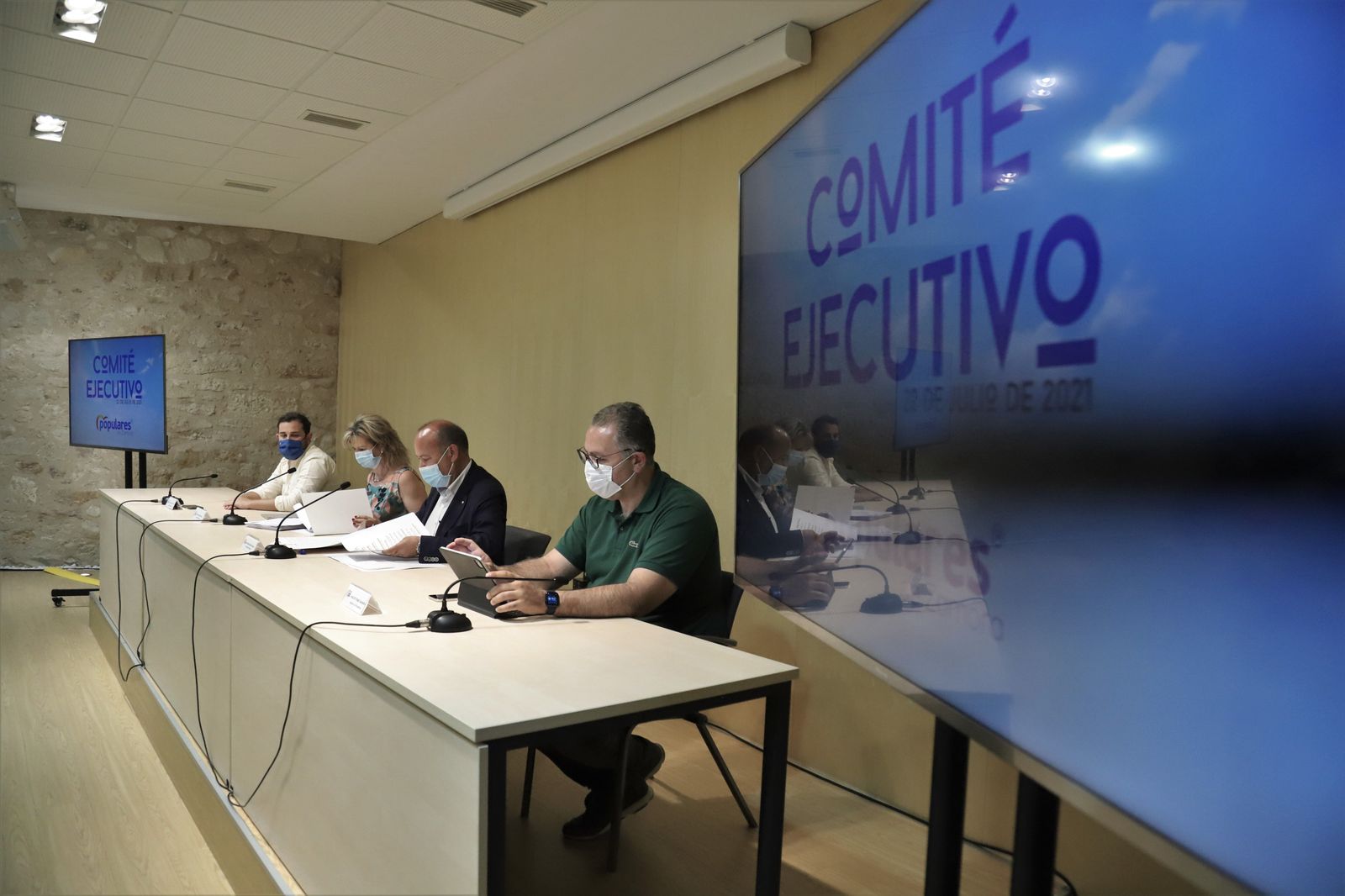 Un instante de la celebración de Comité Ejecutivo del Partido Popular de Zamora